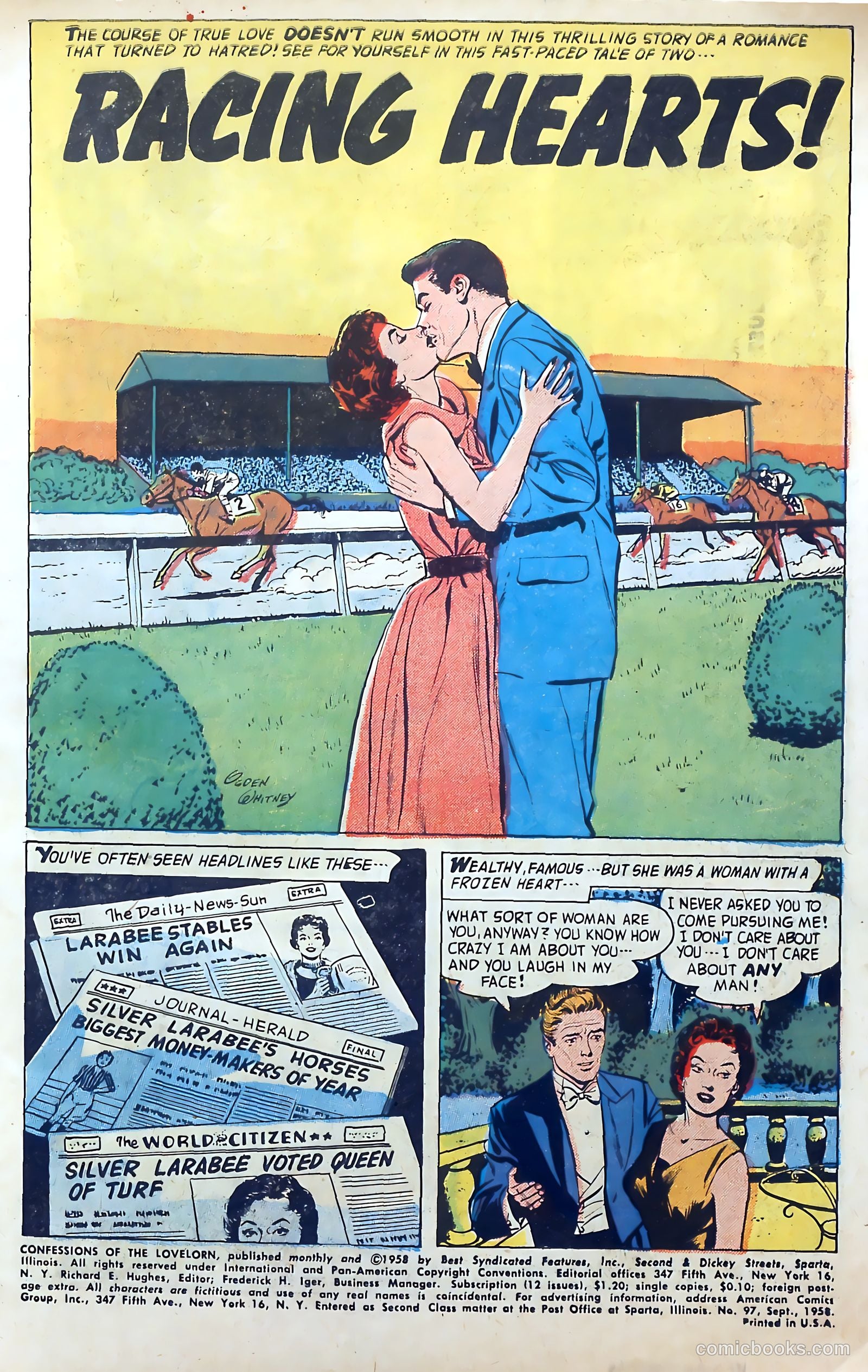 Confessions of the Lovelorn #97 (1958) — page 3 of 36