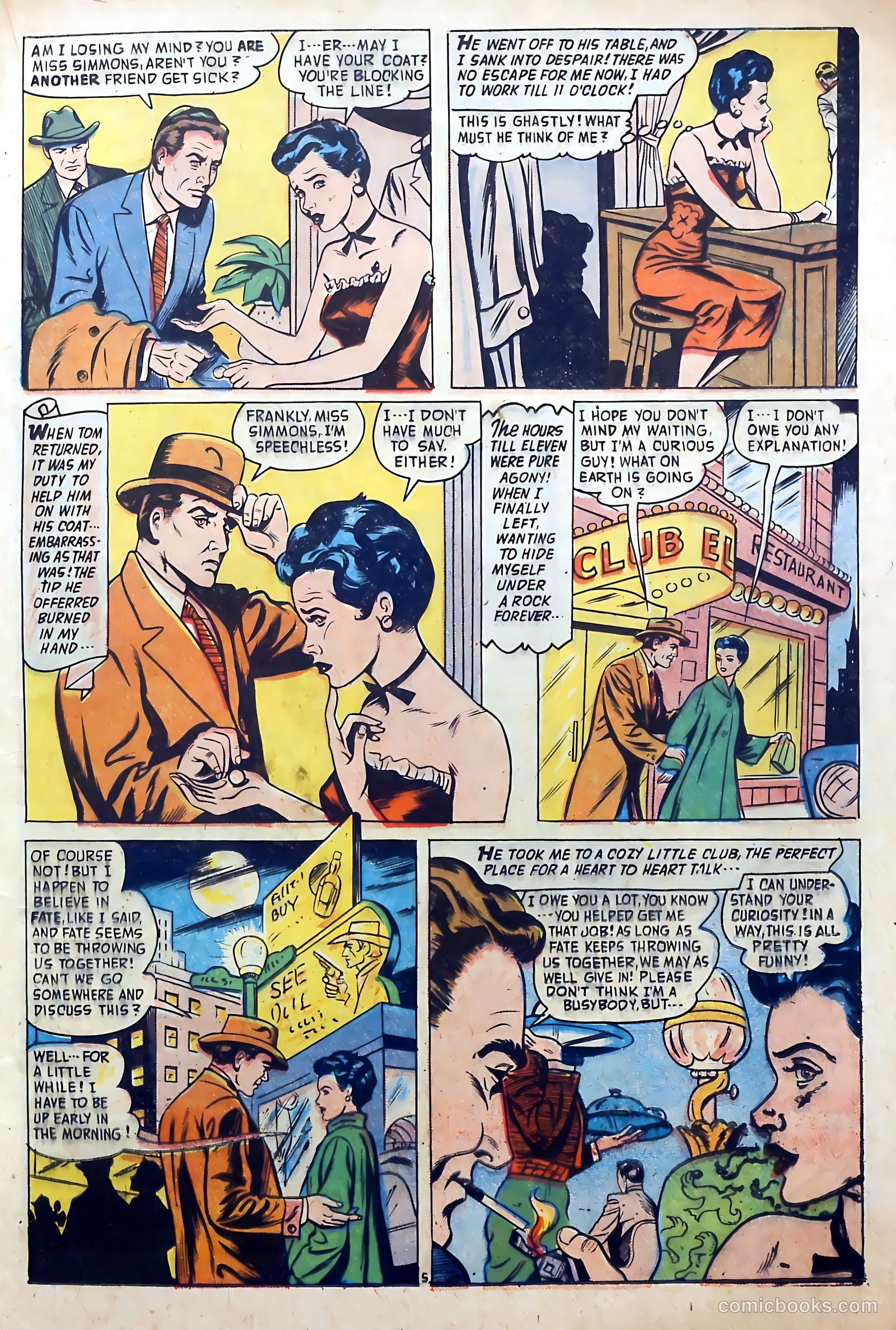 Confessions of the Lovelorn #97 (1958) — page 21 of 36