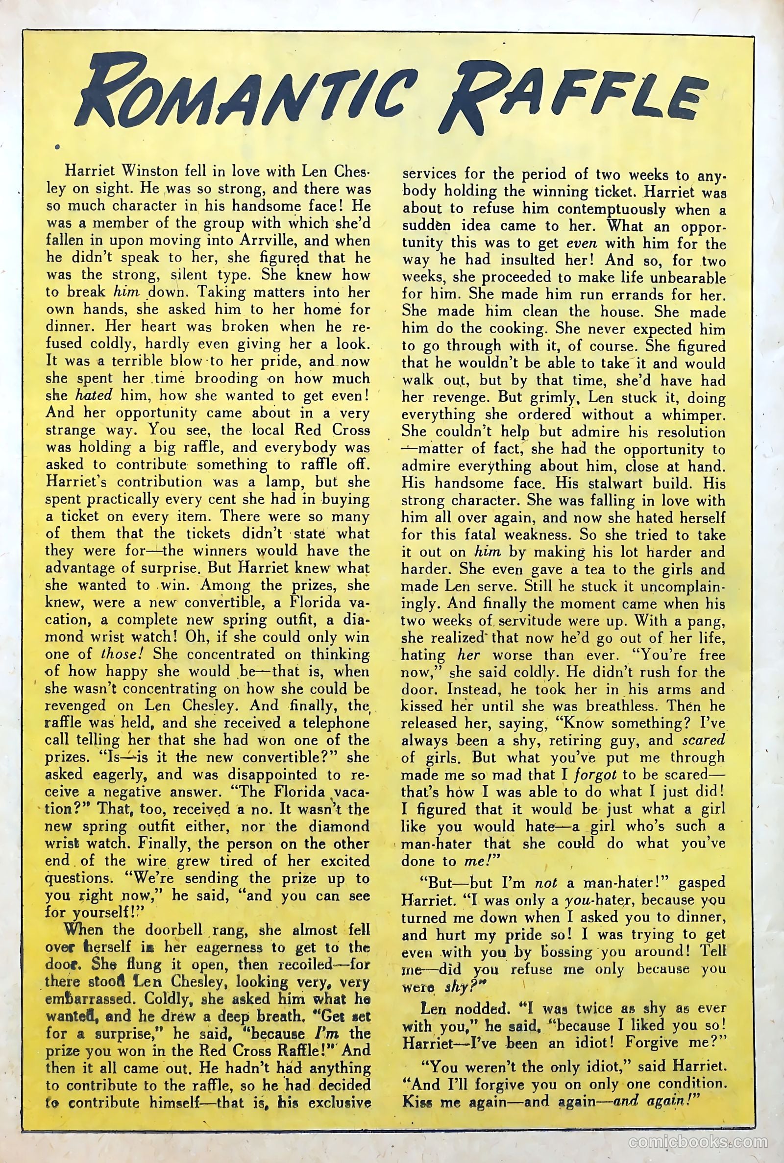 Confessions of the Lovelorn #97 (1958) — page 24 of 36