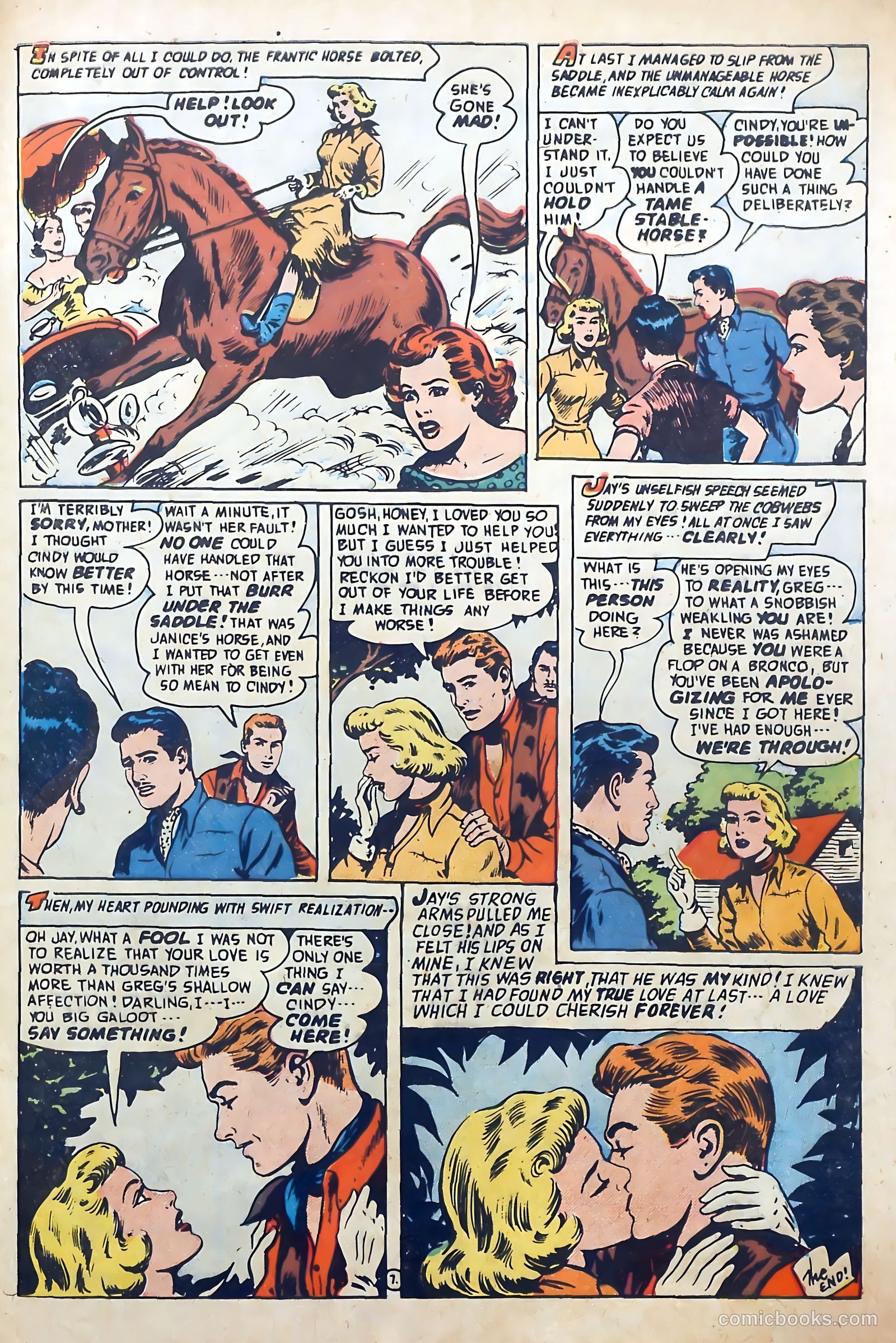 Confessions of the Lovelorn #97 (1958) — page 33 of 36