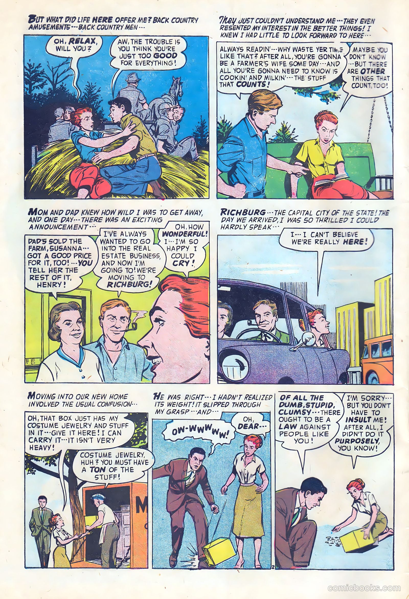 Confessions of the Lovelorn #98 (1958) — page 4 of 37