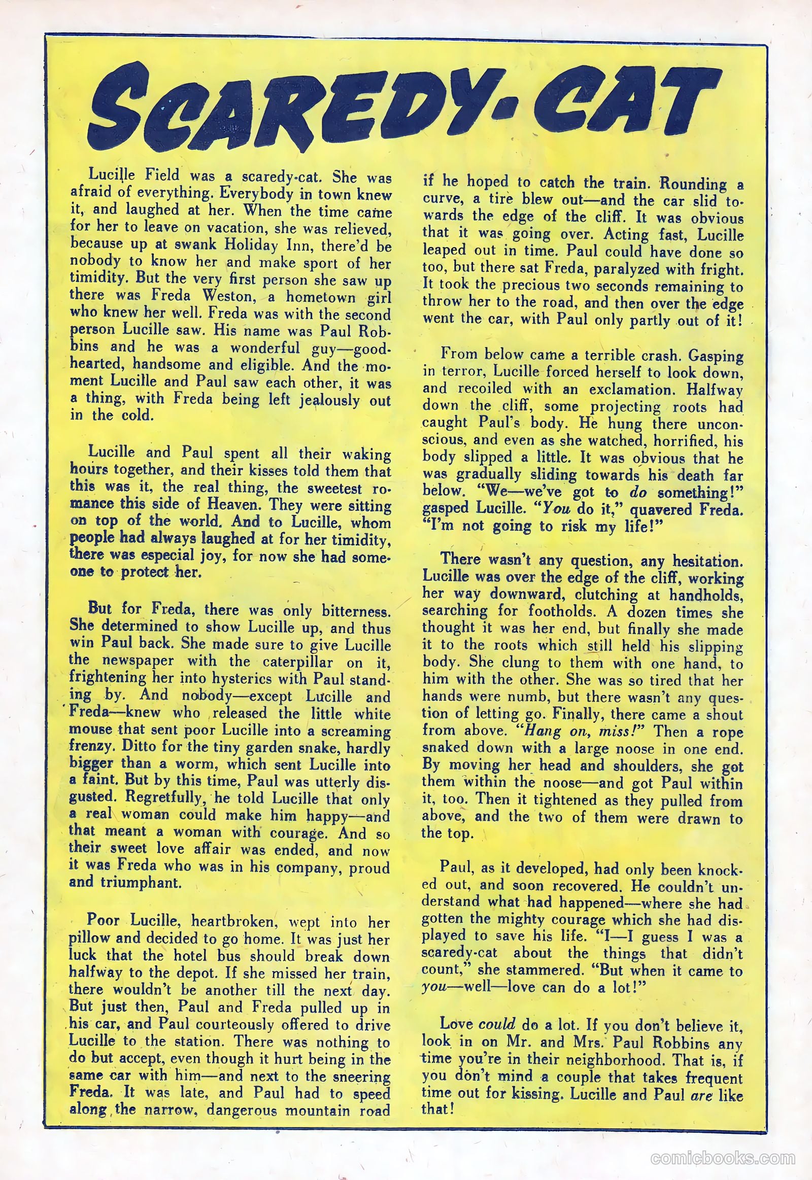 Confessions of the Lovelorn #98 (1958) — page 16 of 37