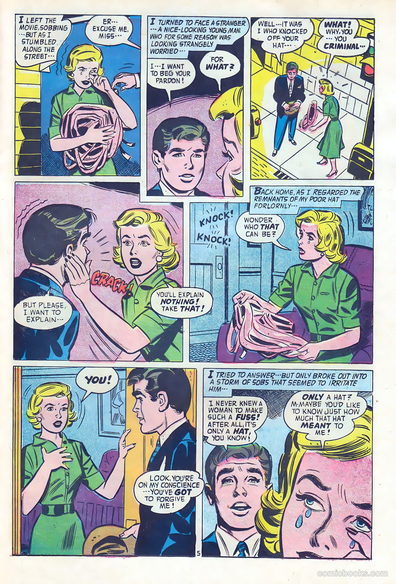 Confessions of the Lovelorn #98 (1958) — page 21 of 37