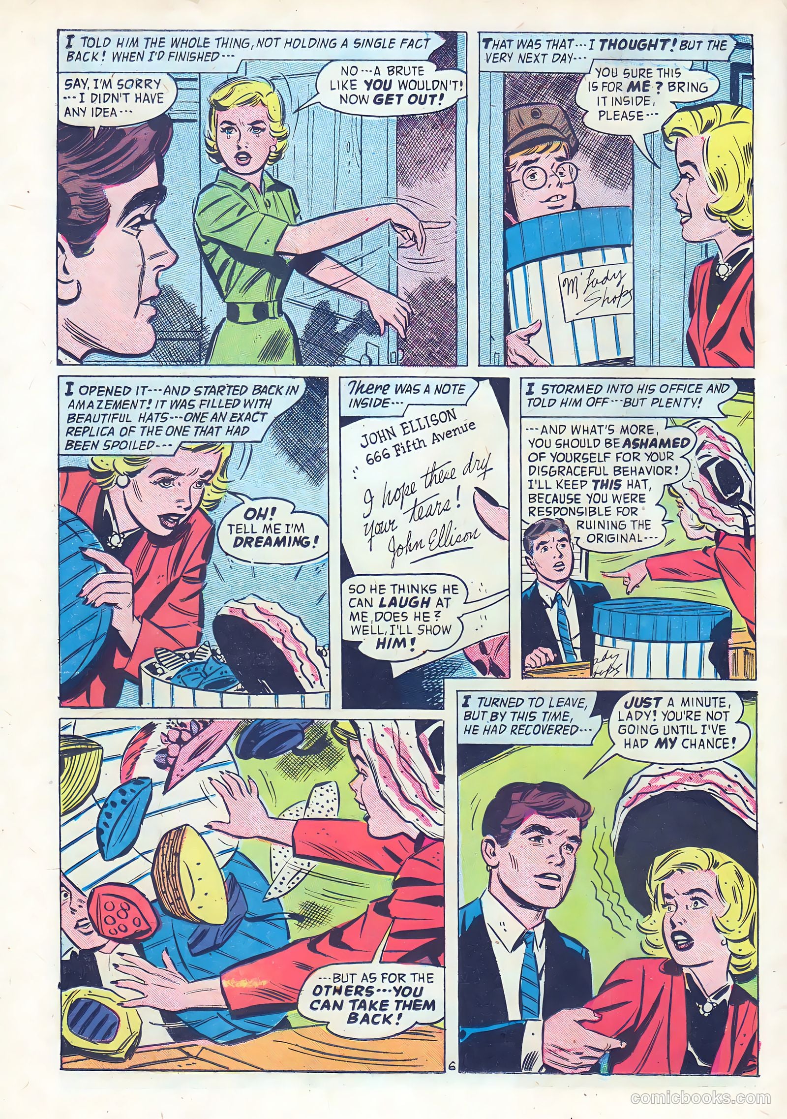 Confessions of the Lovelorn #98 (1958) — page 22 of 37