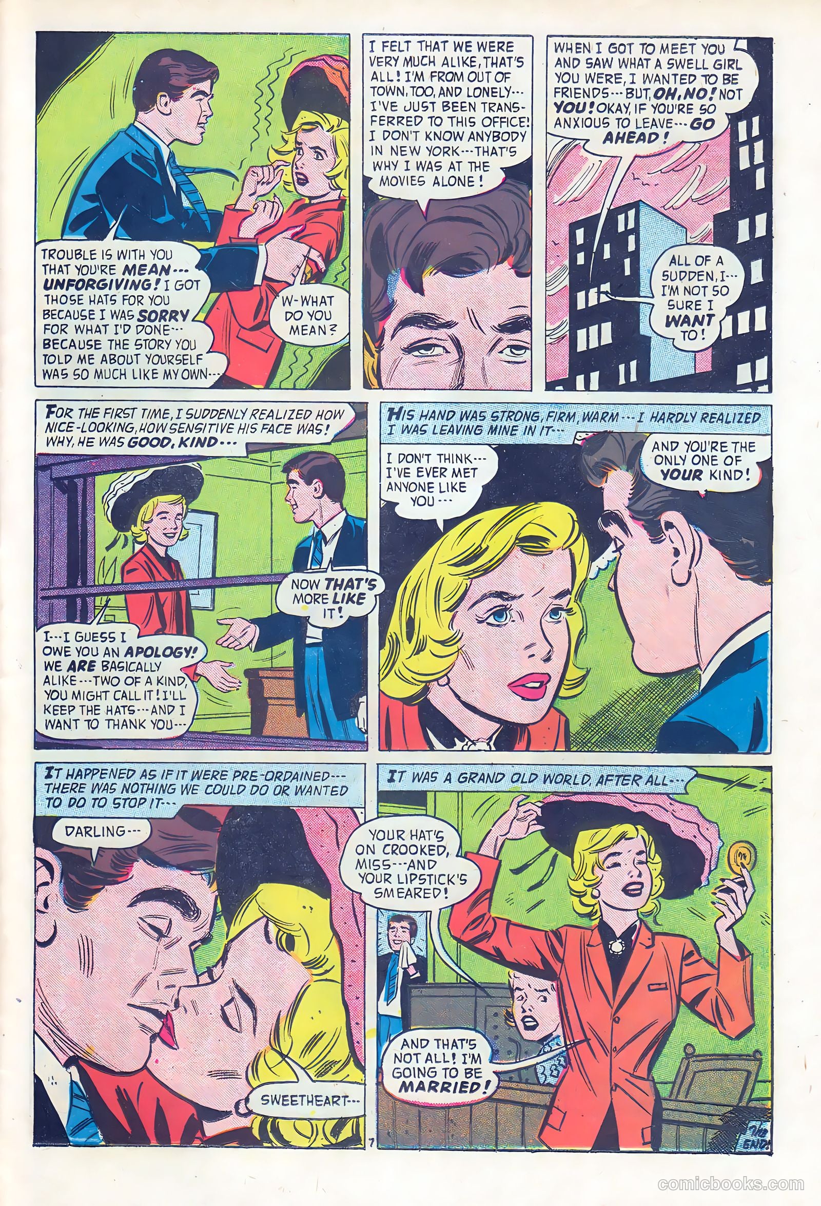 Confessions of the Lovelorn #98 (1958) — page 23 of 37