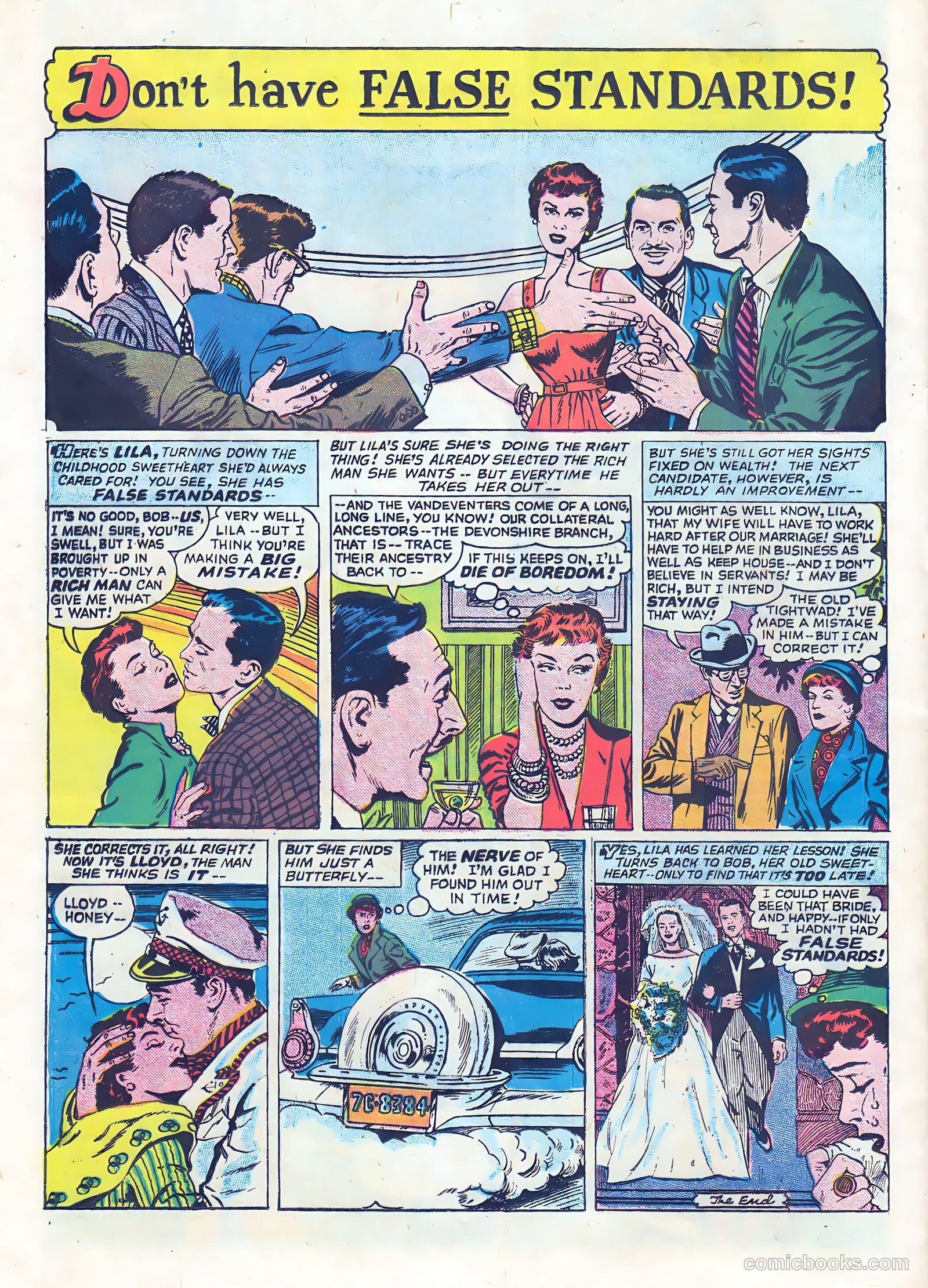 Confessions of the Lovelorn #98 (1958) — page 24 of 37