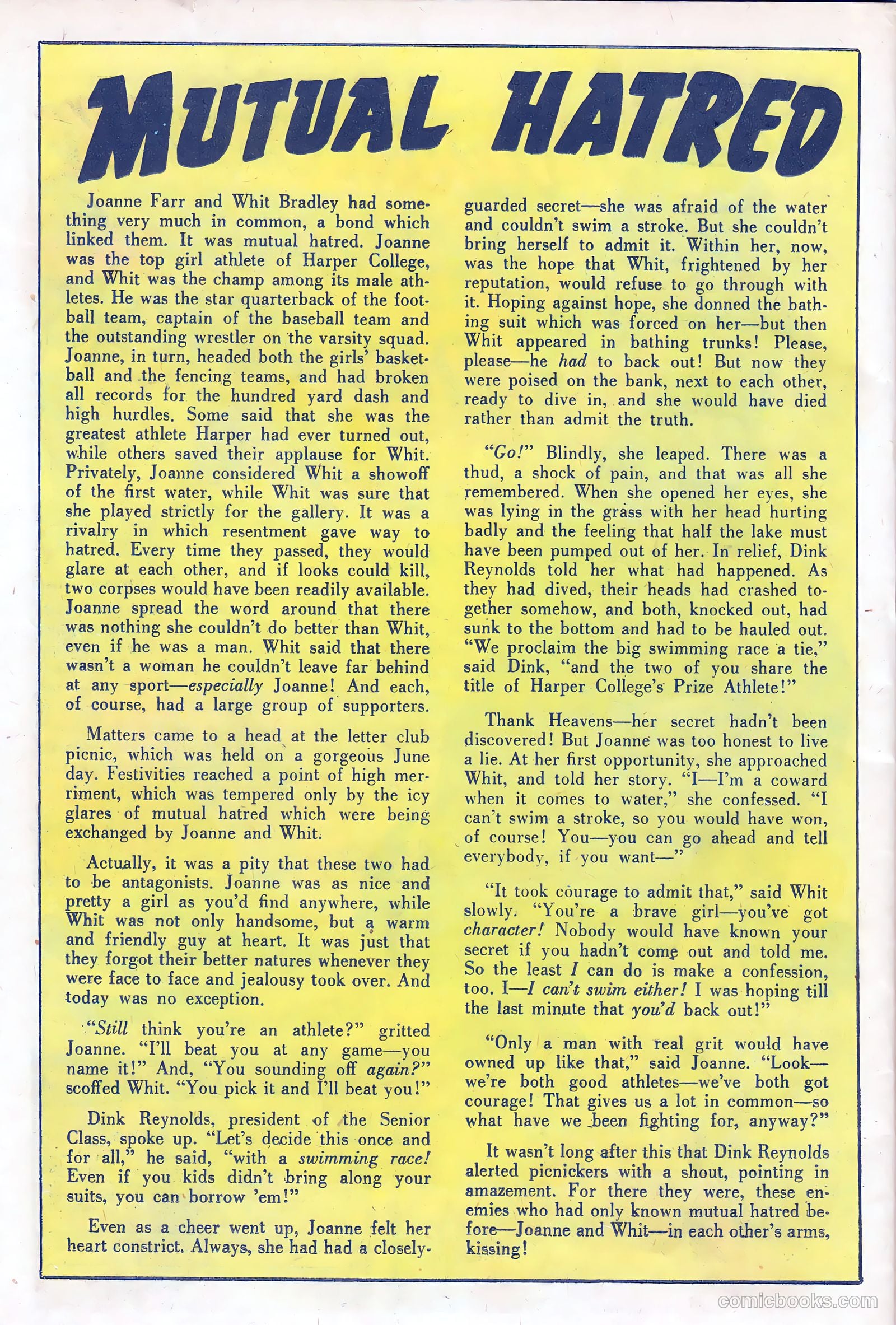 Confessions of the Lovelorn #98 (1958) — page 26 of 37