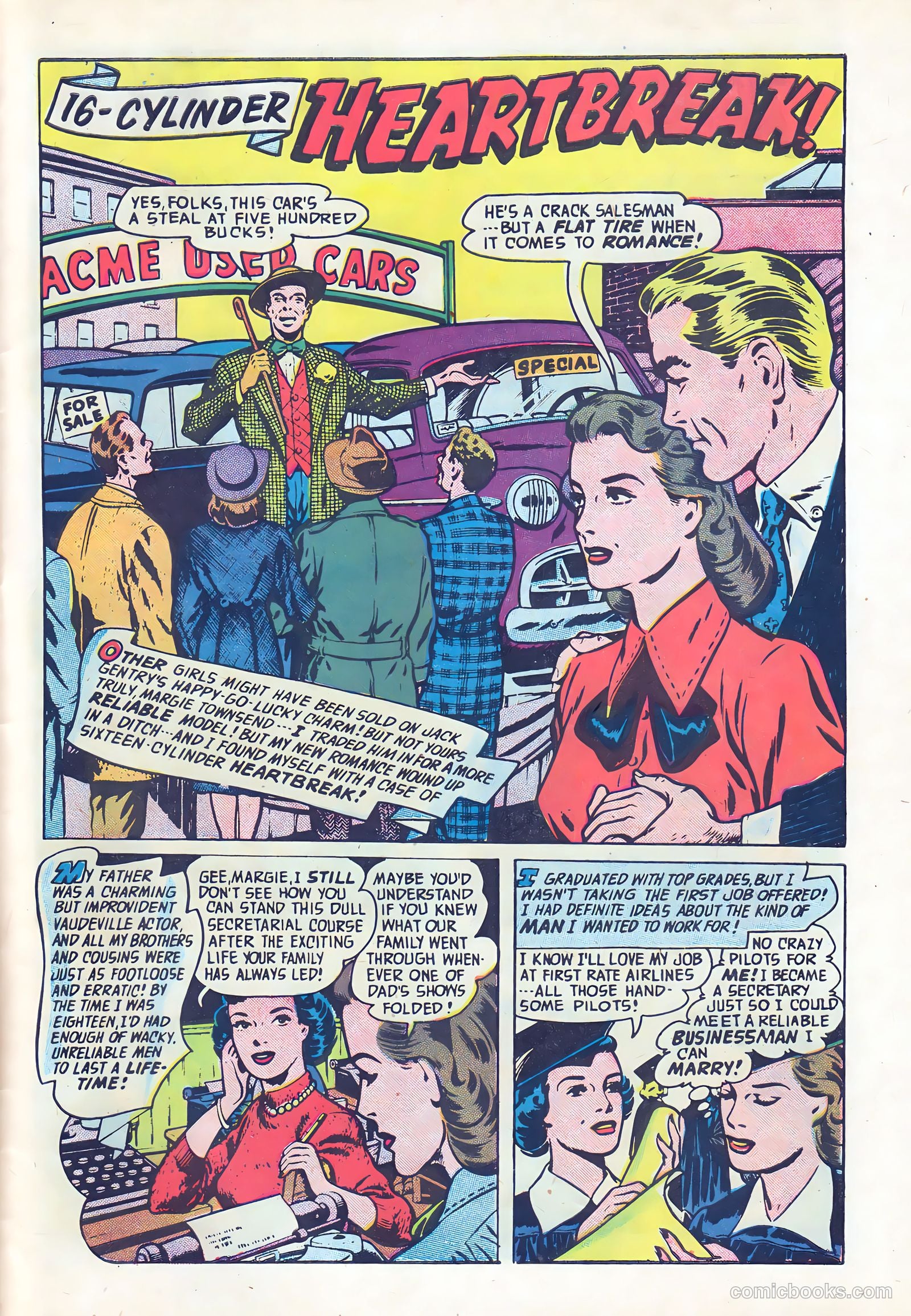 Confessions of the Lovelorn #98 (1958) — page 27 of 37
