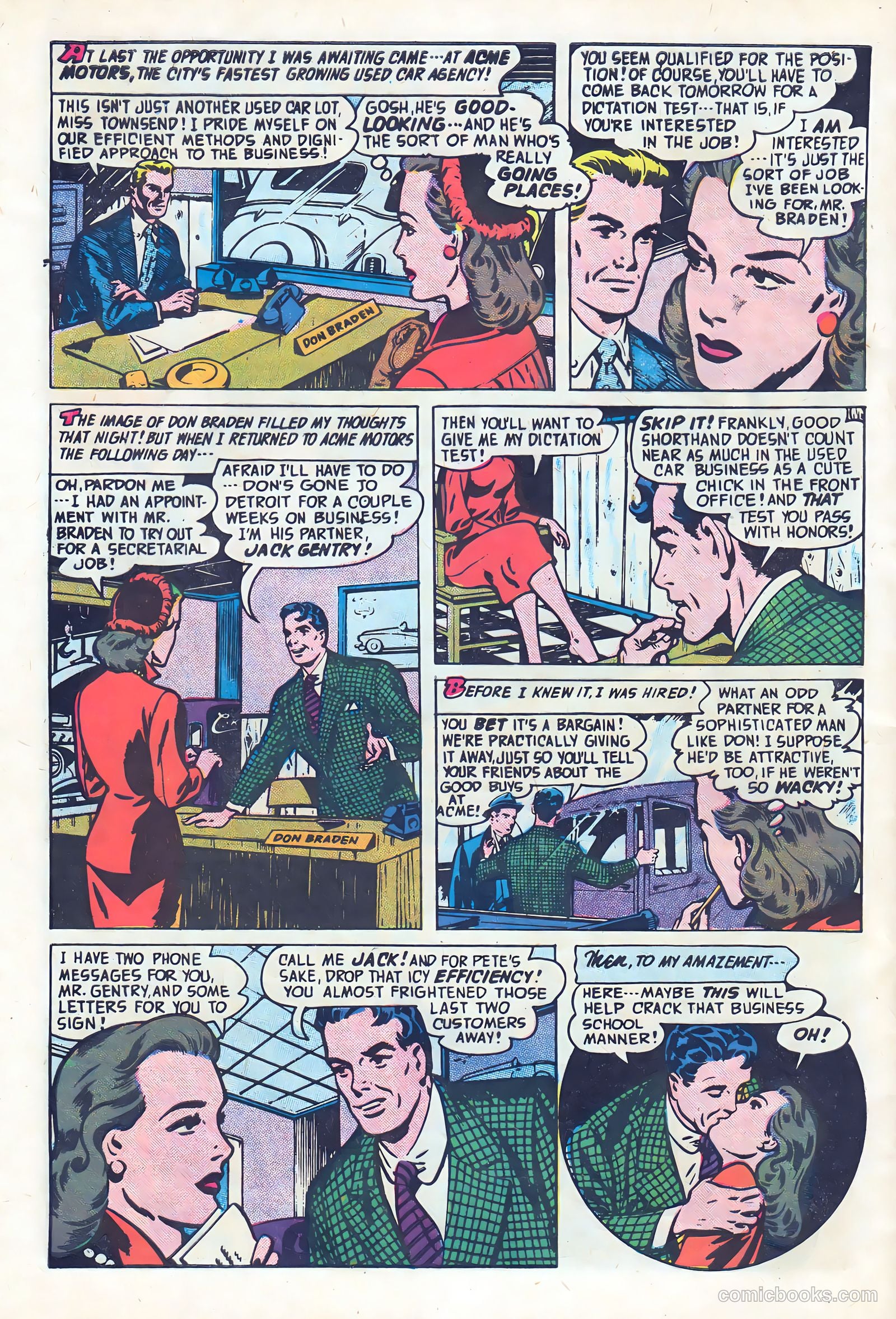 Confessions of the Lovelorn #98 (1958) — page 28 of 37