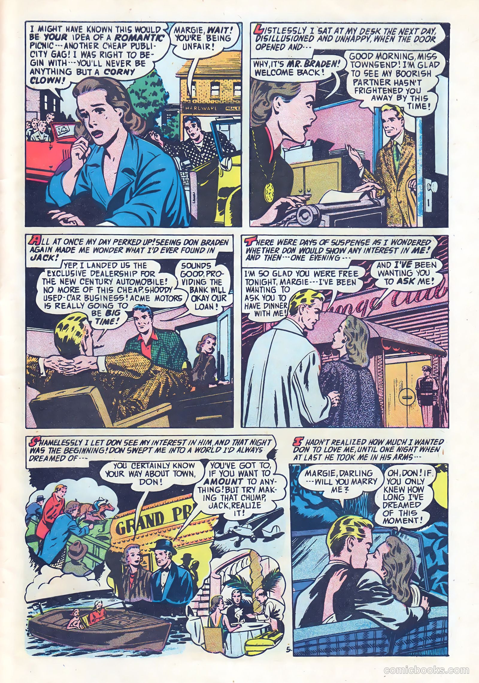 Confessions of the Lovelorn #98 (1958) — page 31 of 37