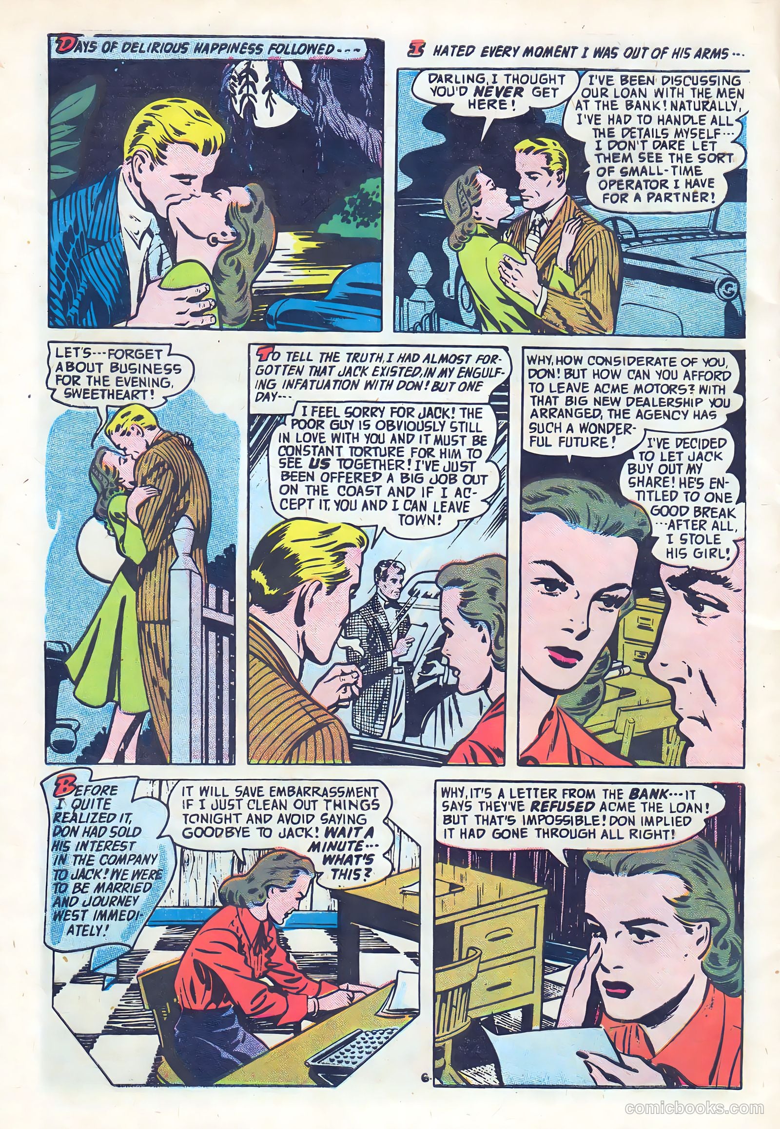 Confessions of the Lovelorn #98 (1958) — page 32 of 37