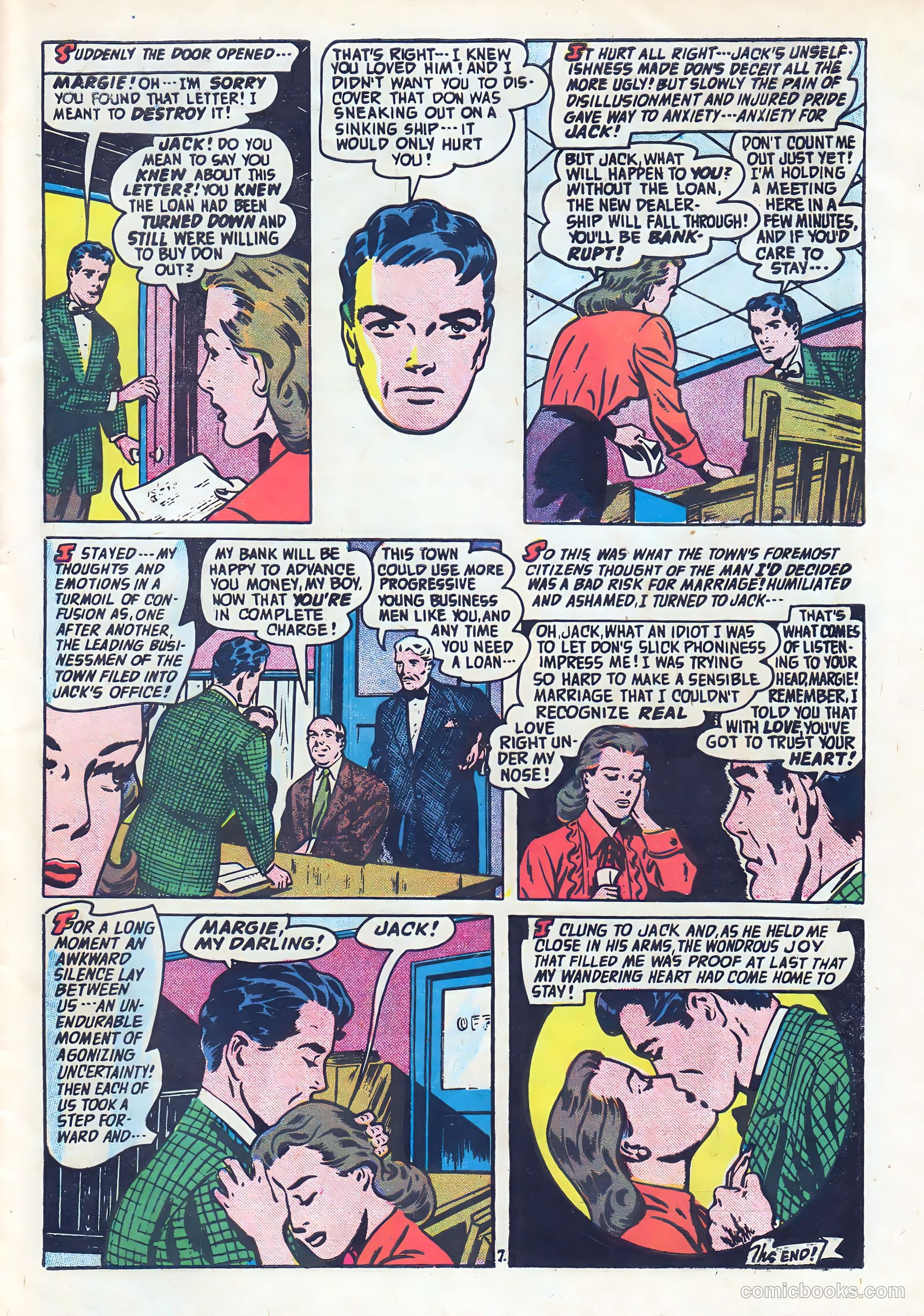 Confessions of the Lovelorn #98 (1958) — page 33 of 37