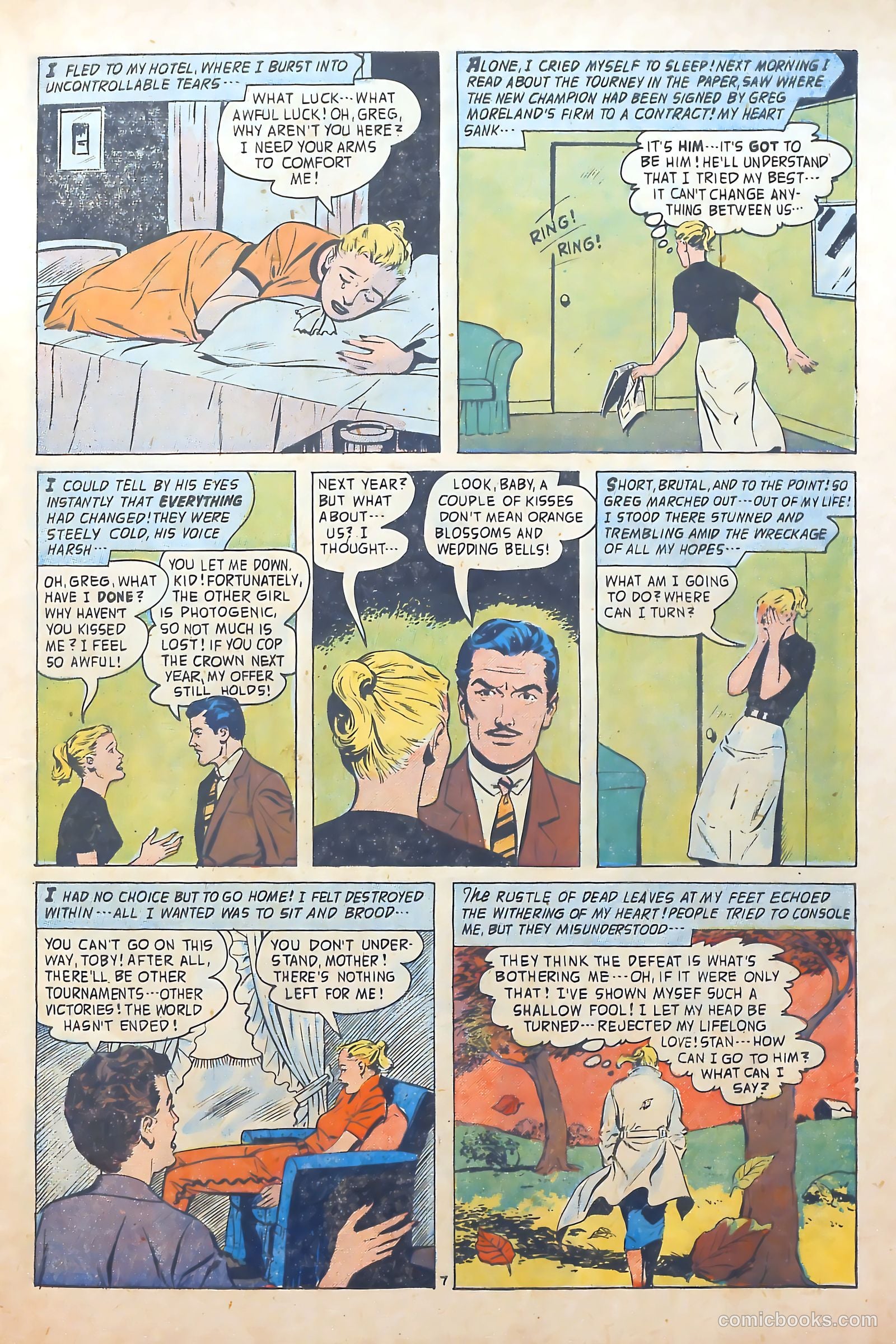 Confessions of the Lovelorn #99 (1958) — page 9 of 36