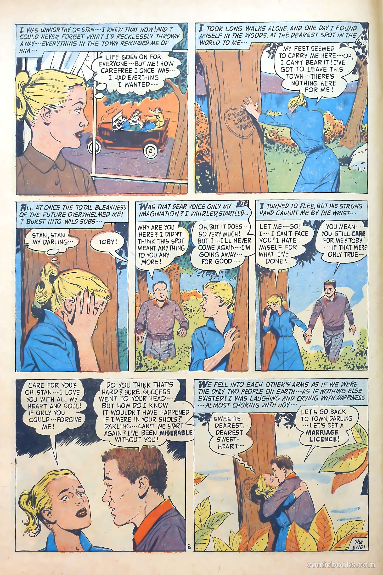 Confessions of the Lovelorn #99 (1958) — page 10 of 36