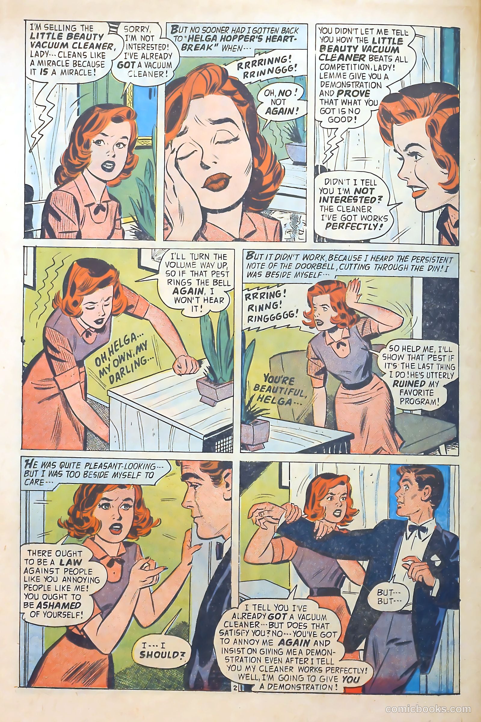 Confessions of the Lovelorn #99 (1958) — page 22 of 36