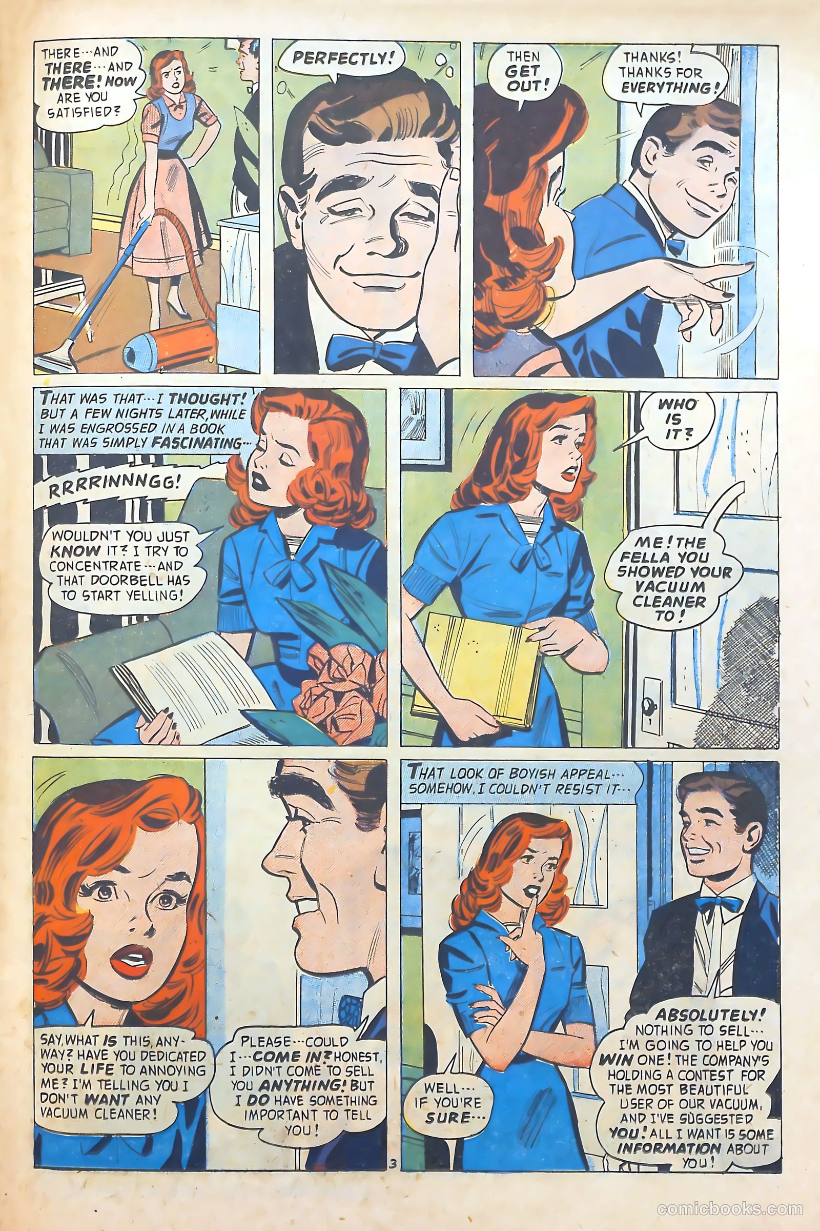 Confessions of the Lovelorn #99 (1958) — page 23 of 36