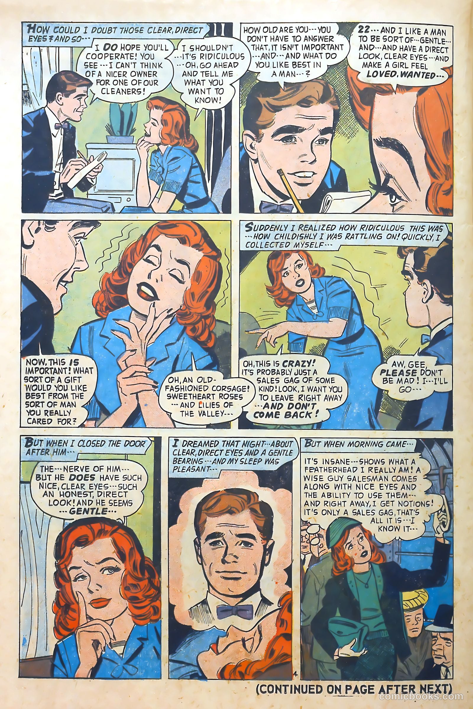 Confessions of the Lovelorn #99 (1958) — page 24 of 36