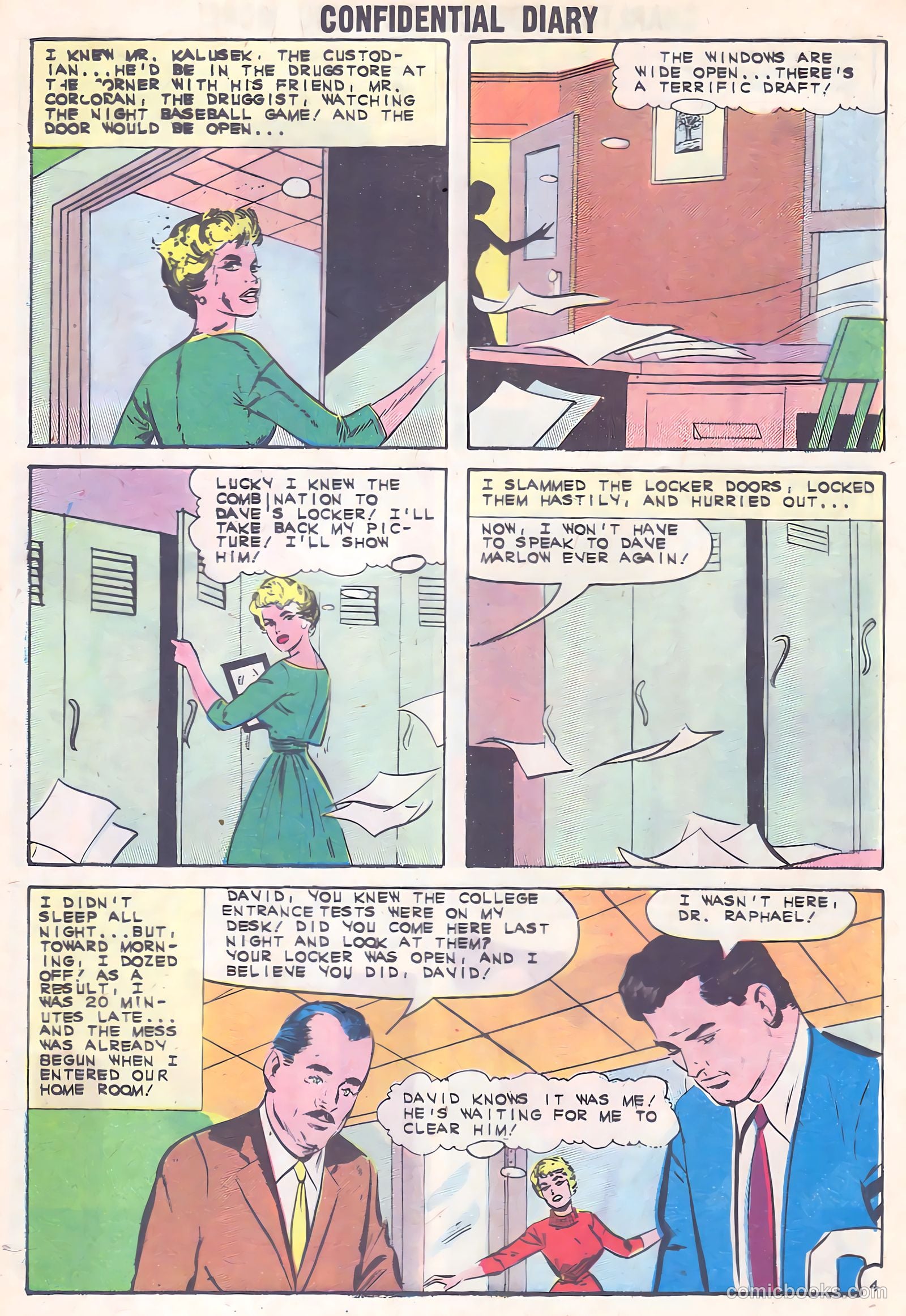 Confidential Diary #12 (1962) — page 12 of 36