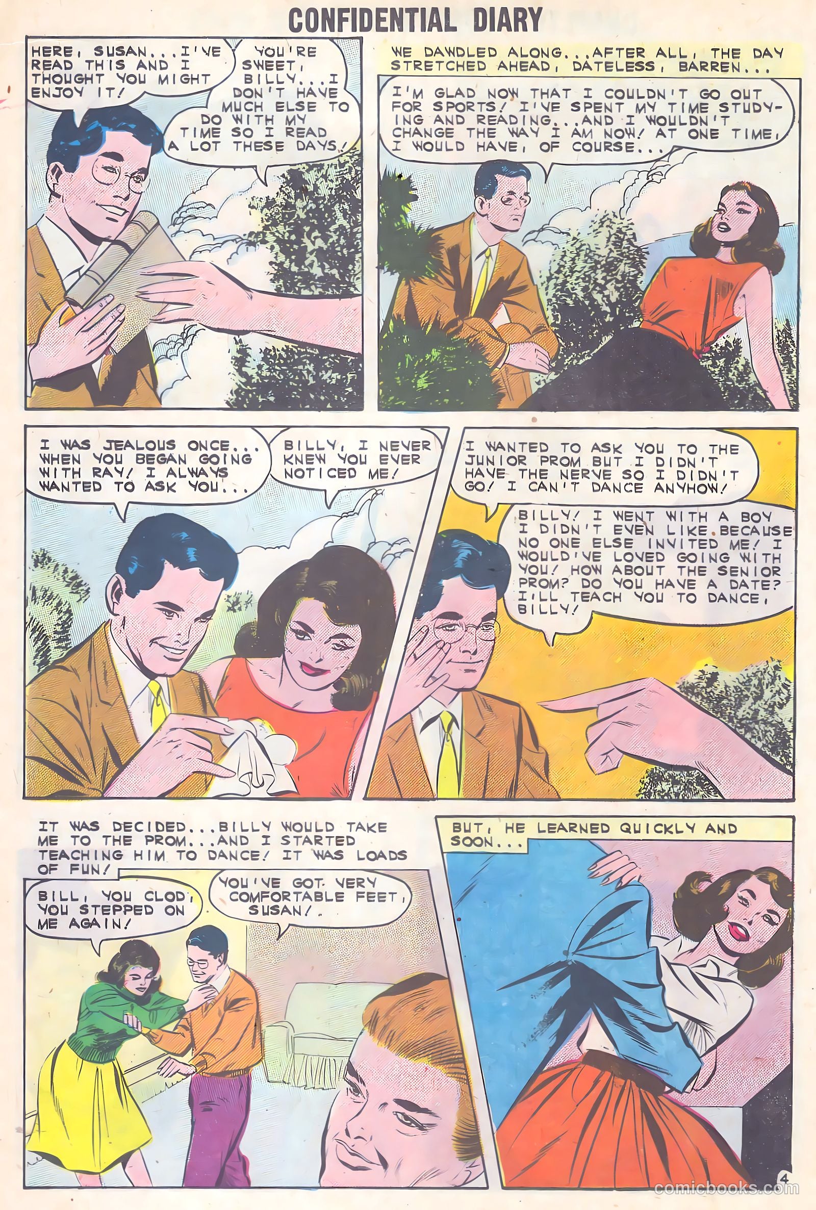 Confidential Diary #12 (1962) — page 18 of 36