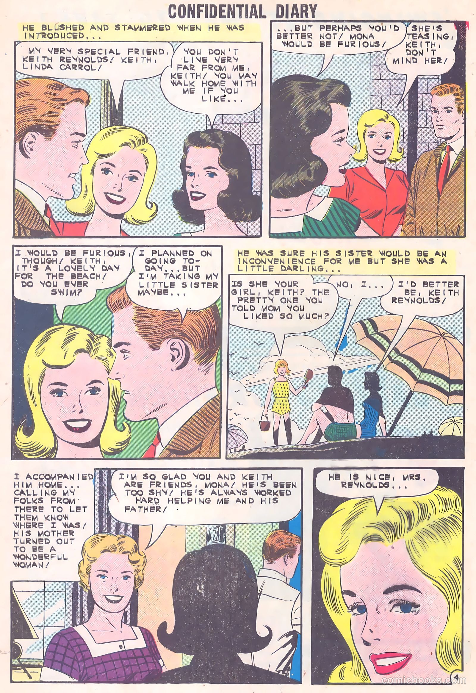 Confidential Diary #12 (1962) — page 32 of 36