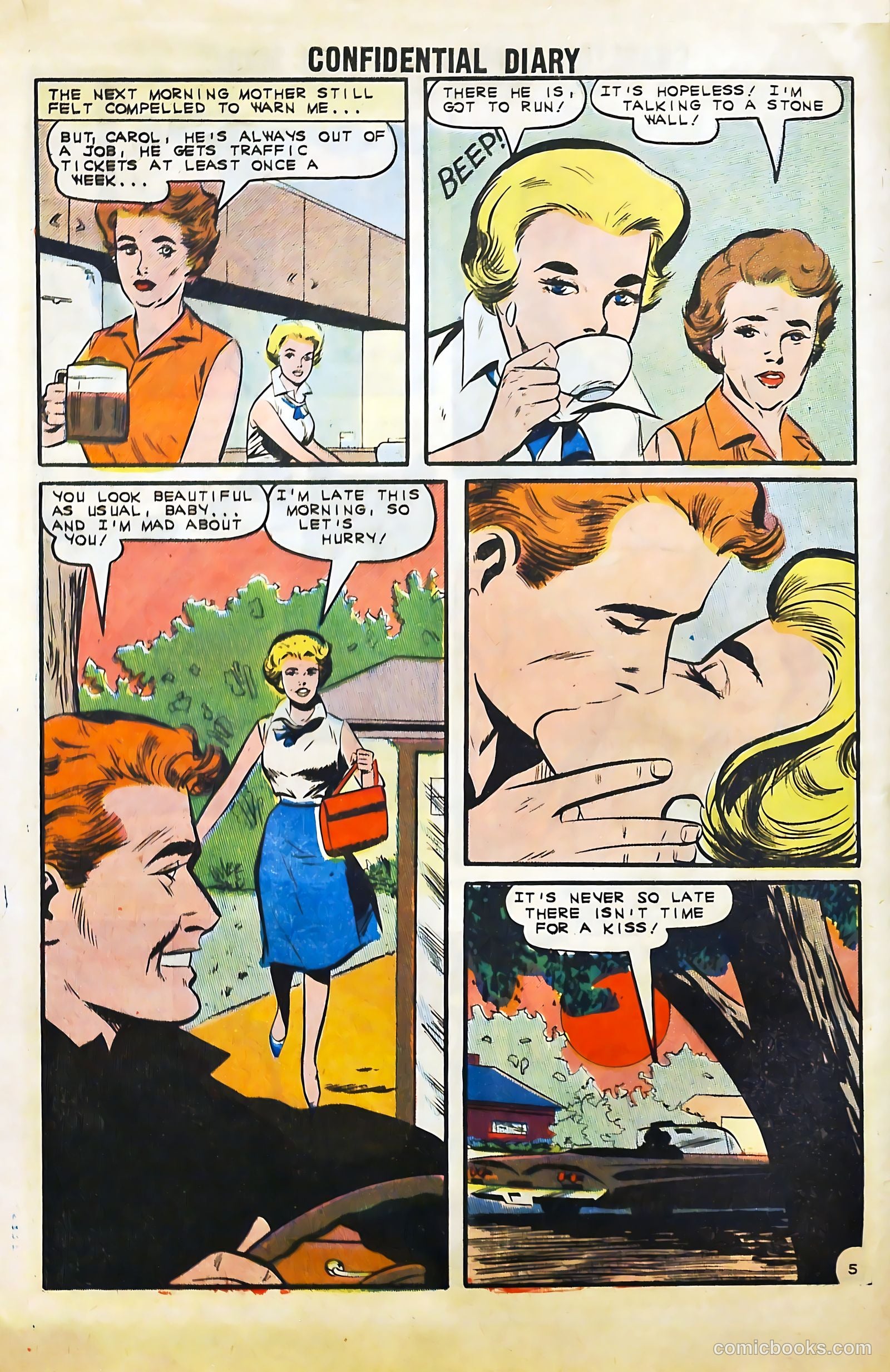 Confidential Diary #13 (1962) — page 8 of 36