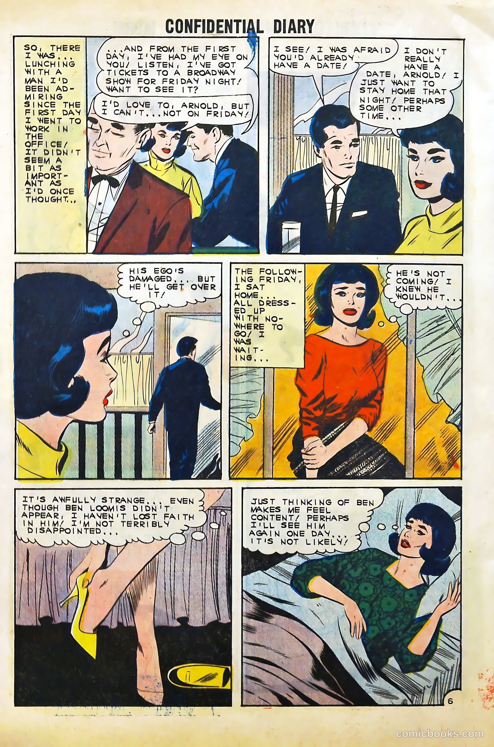 Confidential Diary #13 (1962) — page 28 of 36