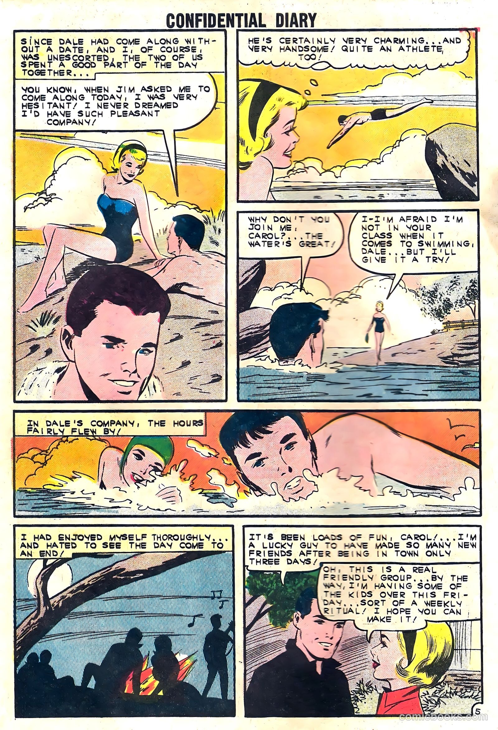 Confidential Diary #14 (1962) — page 8 of 36