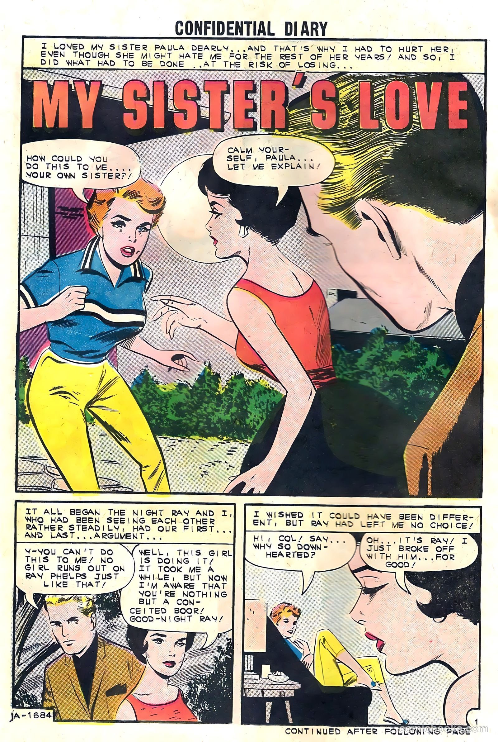Confidential Diary #14 (1962) — page 14 of 36