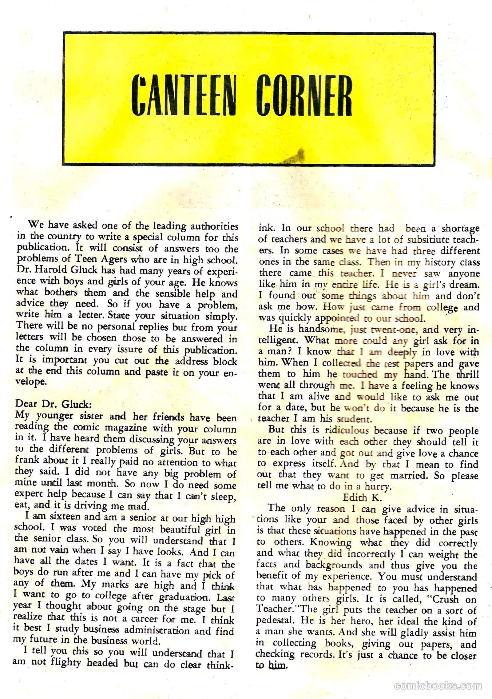 Confidential Diary #14 (1962) — page 20 of 36