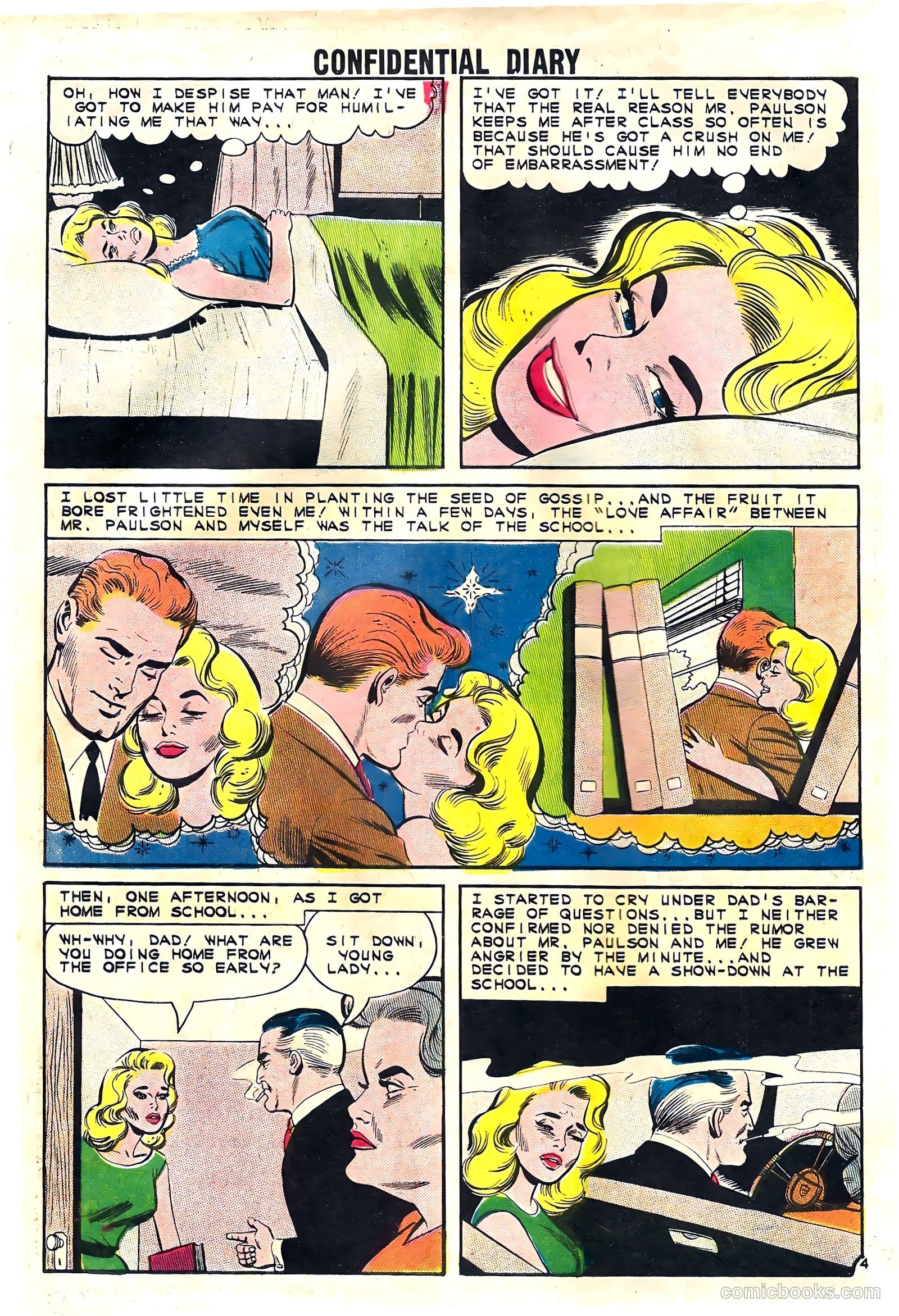 Confidential Diary #14 (1962) — page 32 of 36