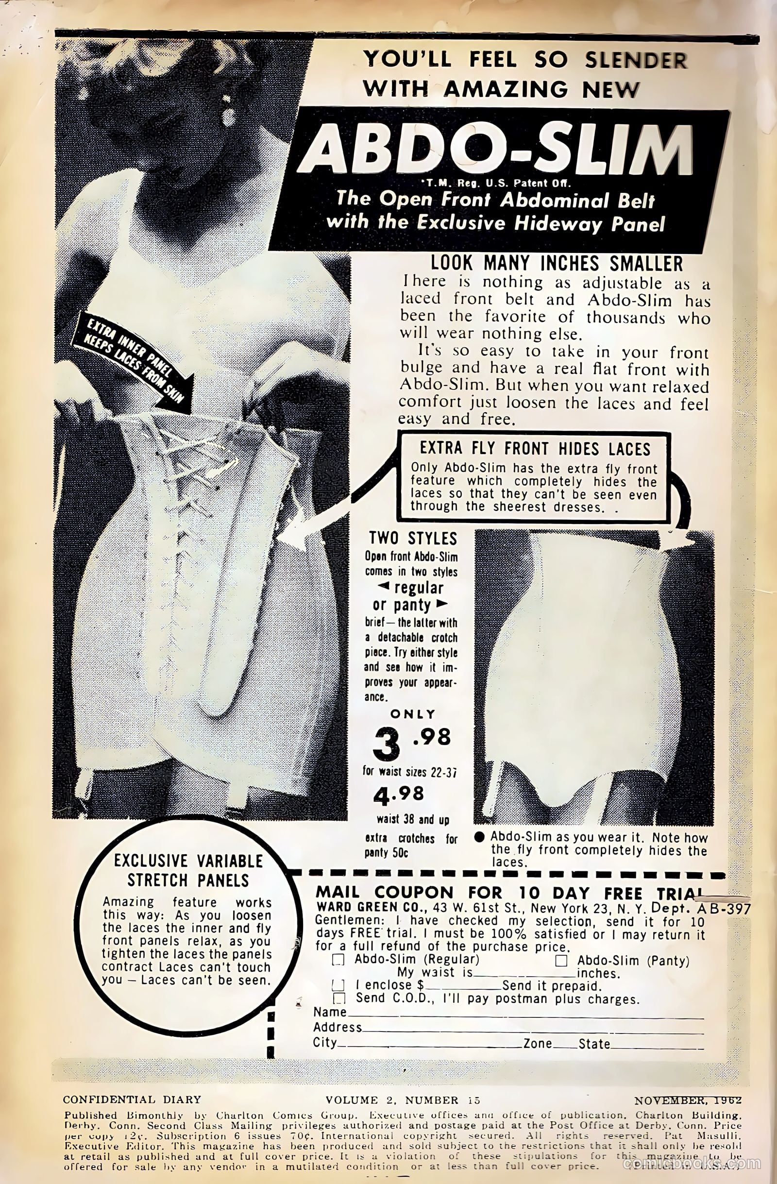 Confidential Diary #15 (1962) — page 2 of 36