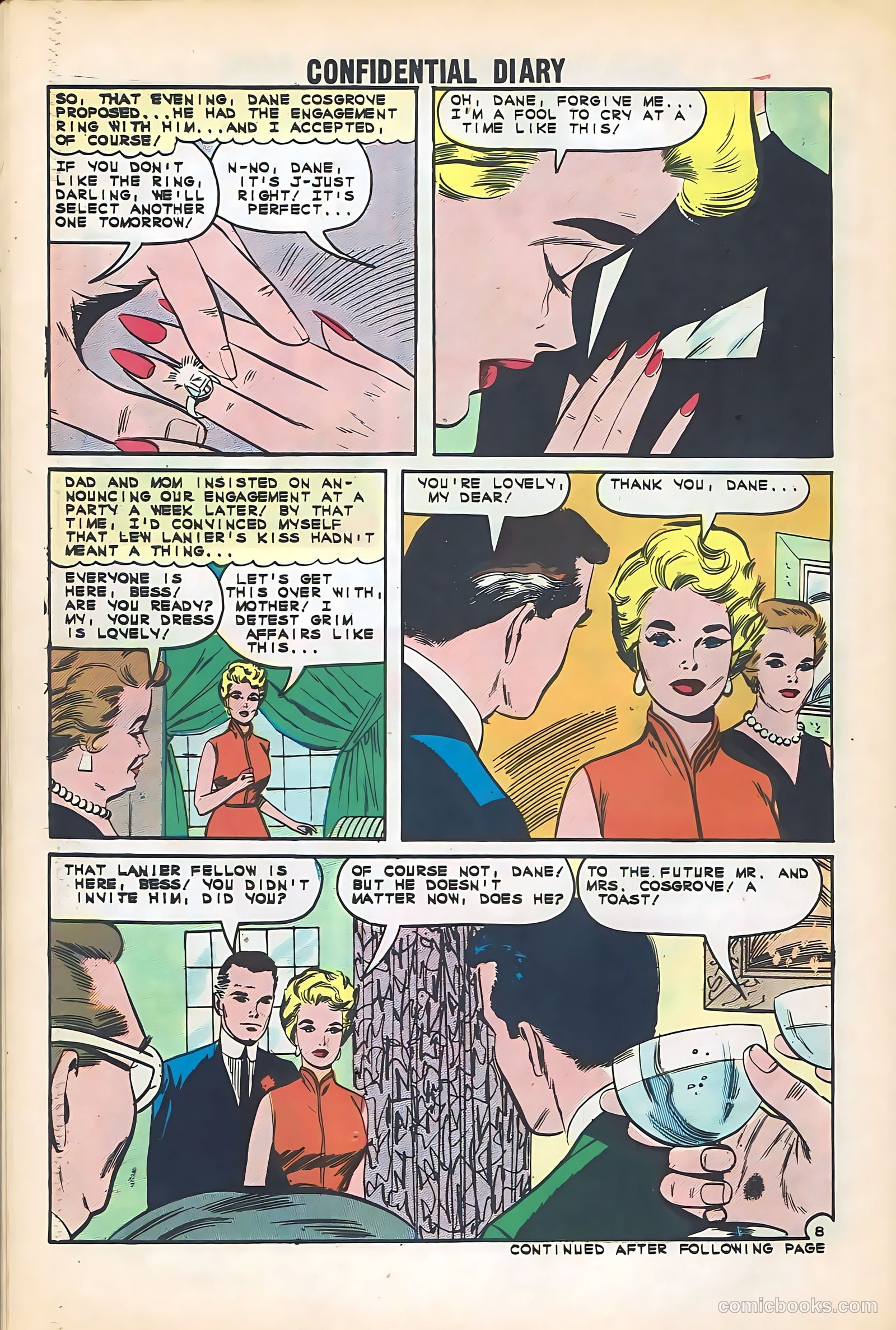 Confidential Diary #15 (1962) — page 30 of 36