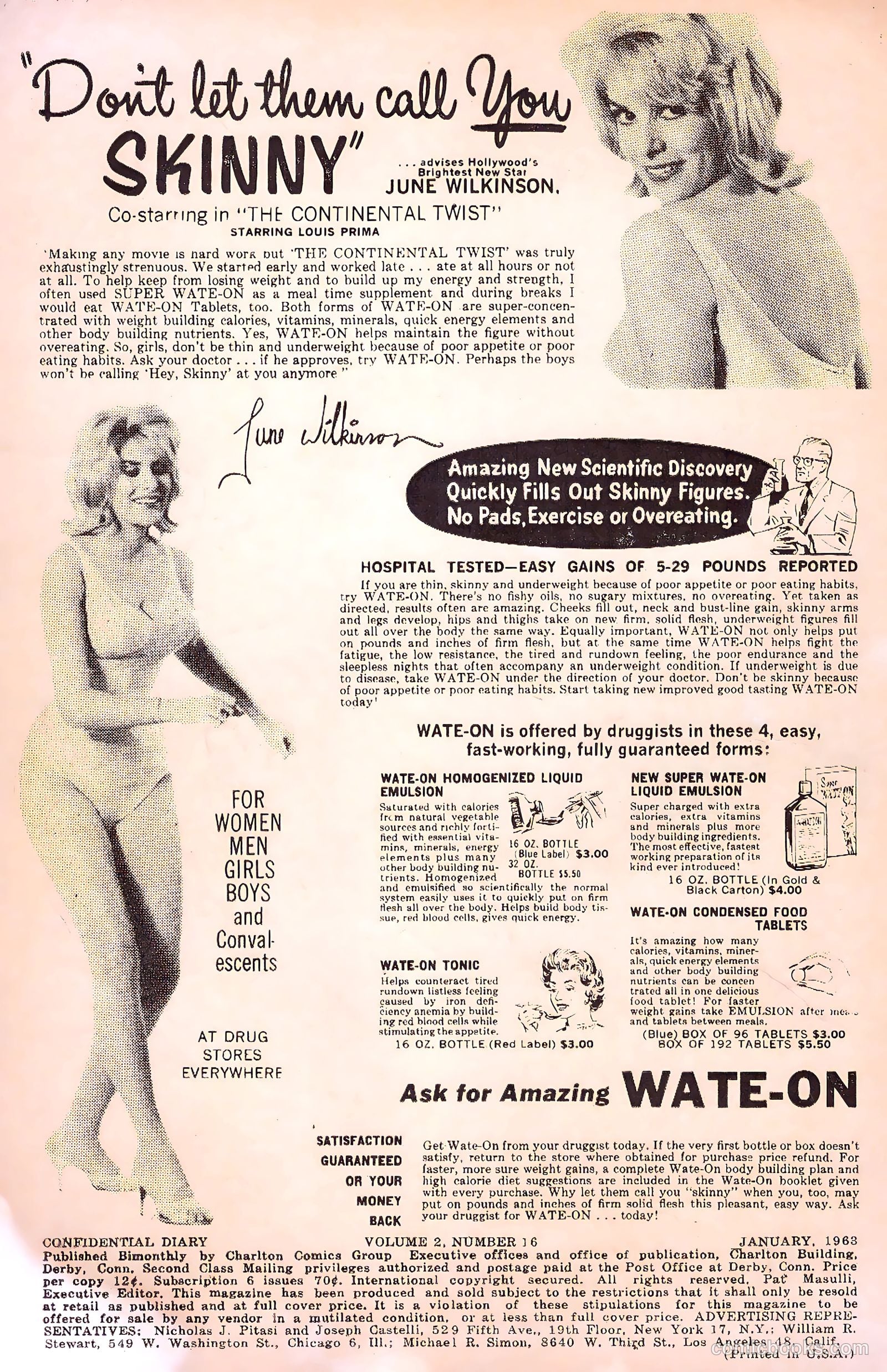 Confidential Diary #16 (1963) — page 2 of 36