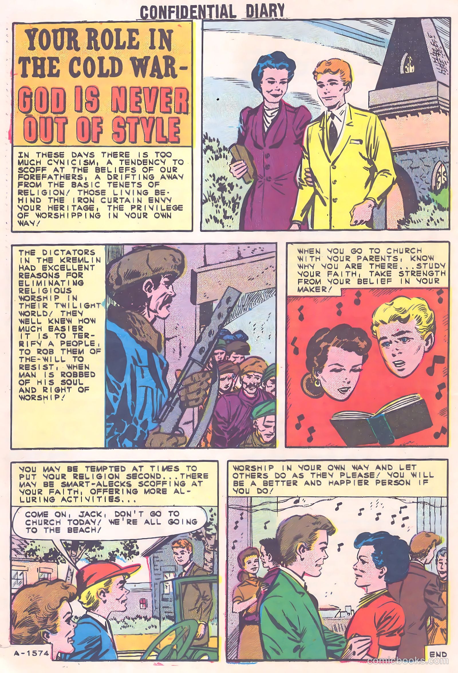 Confidential Diary #16 (1963) — page 20 of 36