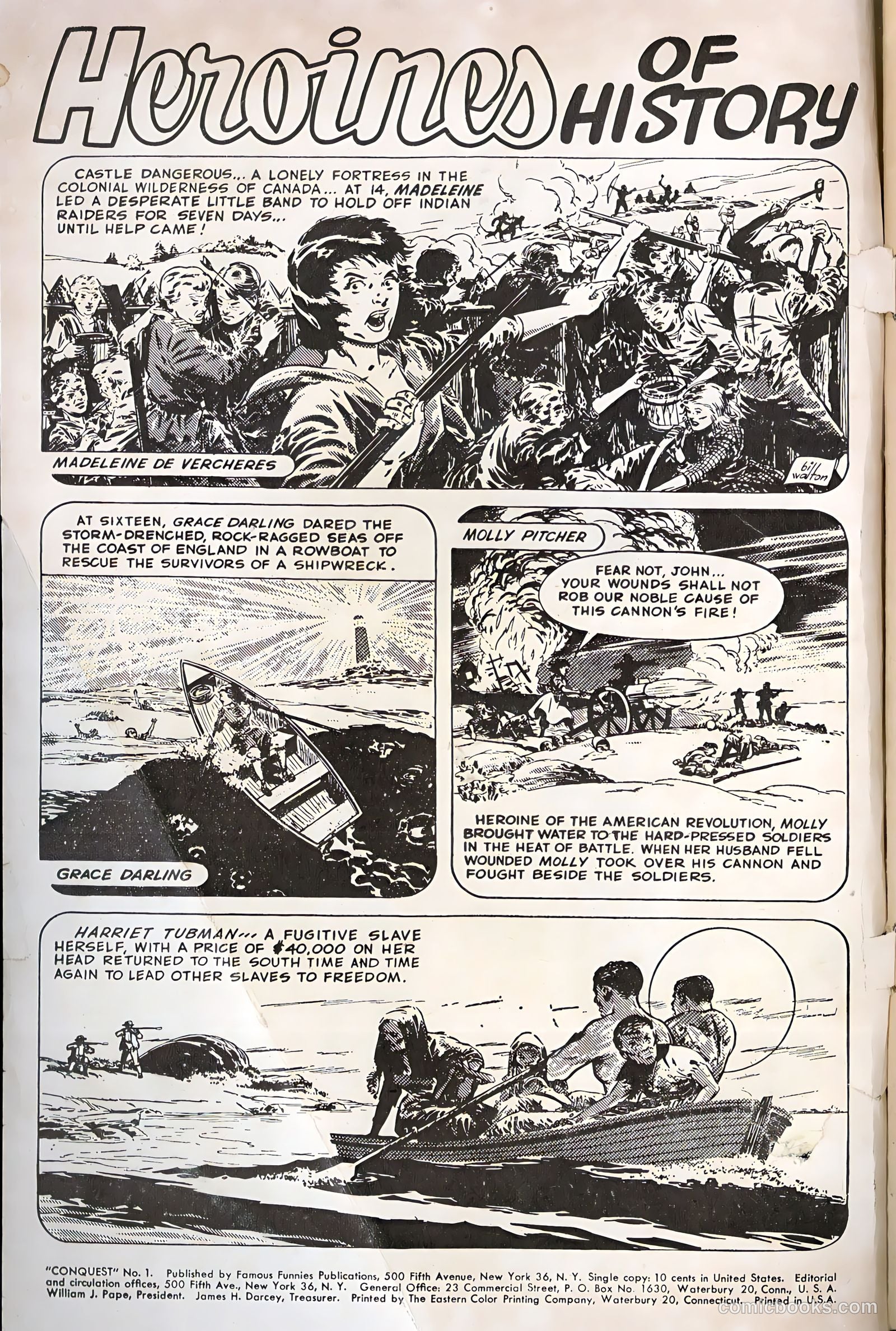 Conquest #1 (1953) — page 2 of 36