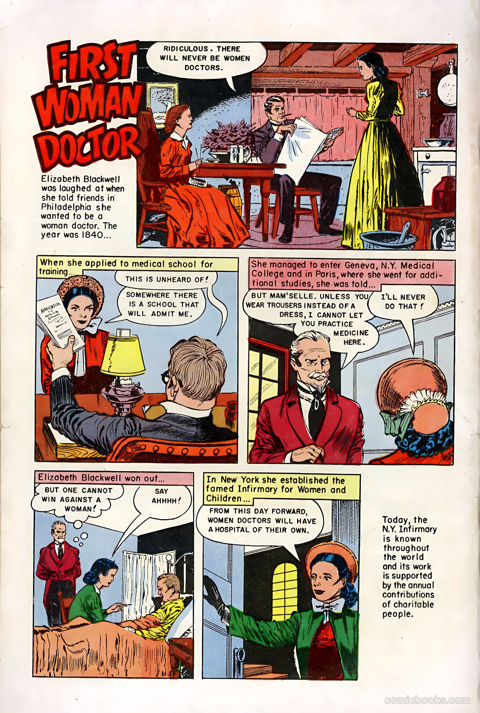 Conquest #1 (1953) — page 36 of 36