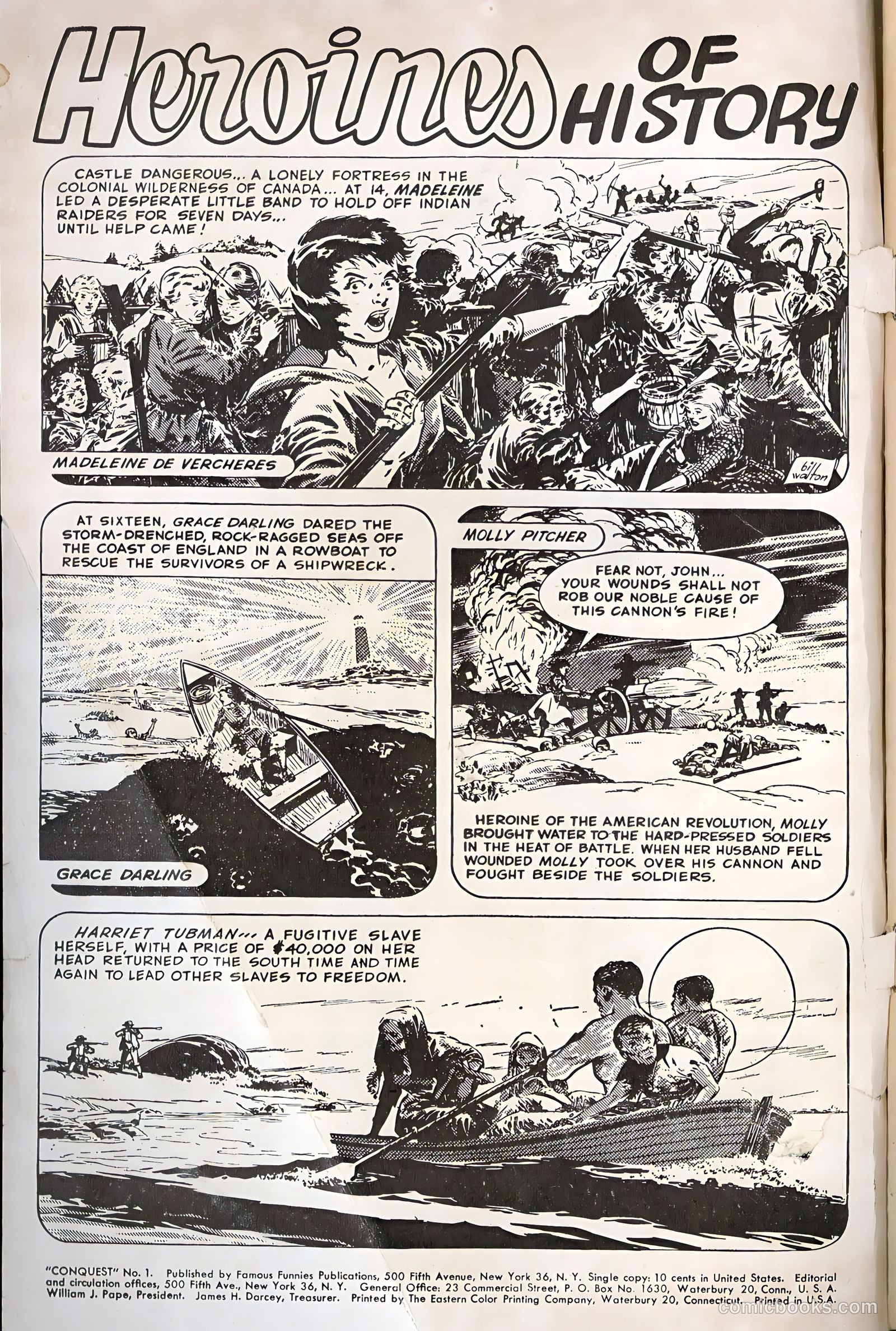 Conquest #1 (1955) — page 2 of 36