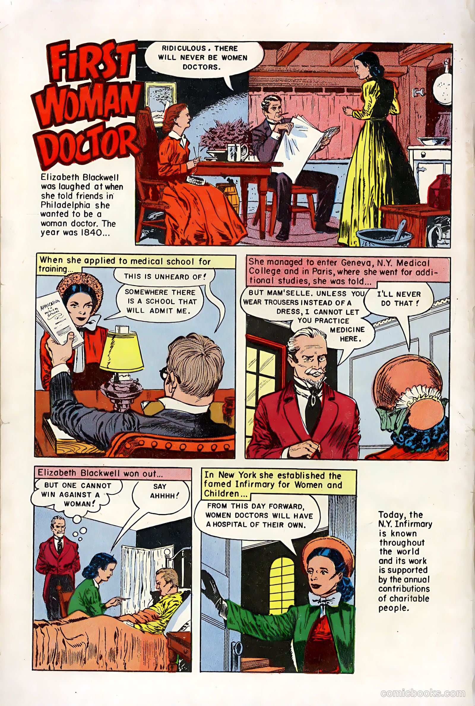 Conquest #1 (1955) — page 36 of 36