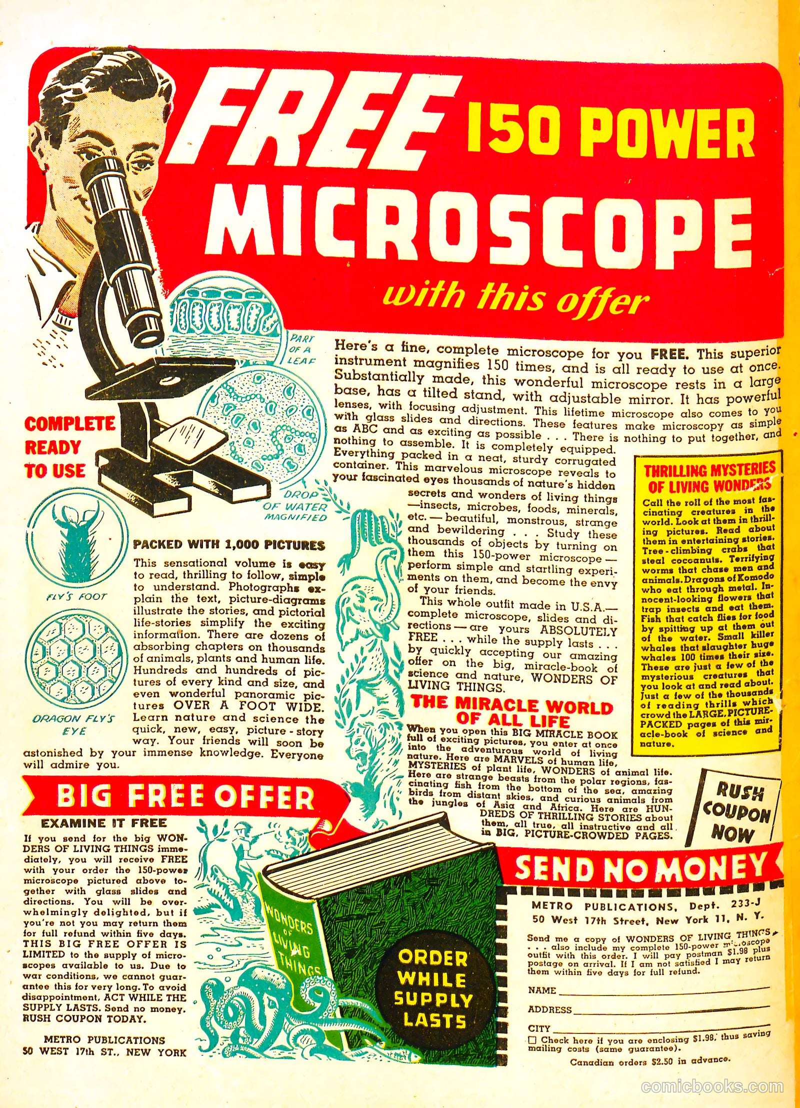 Contact Comics #1 (1944) — page 52 of 52
