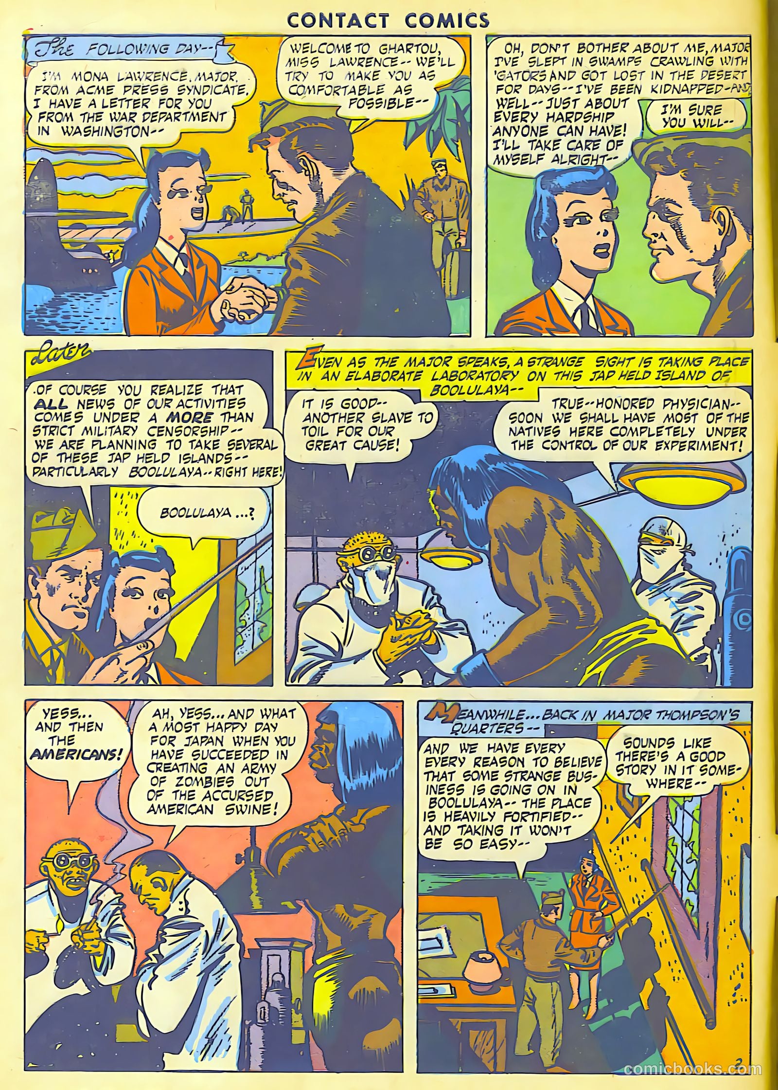 Contact Comics #3 (1944) — page 3 of 49