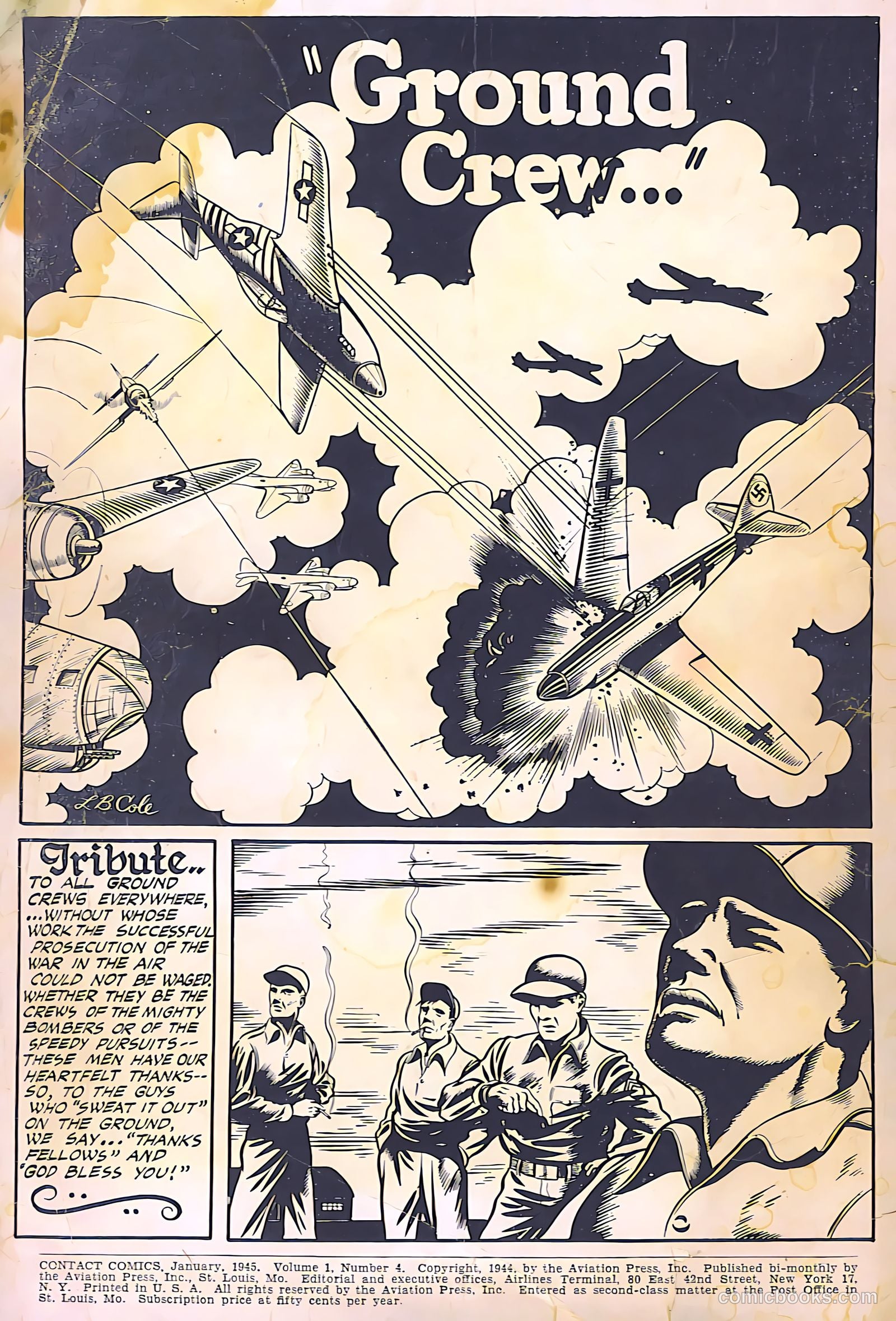 Contact Comics #4 (1945) — page 2 of 50
