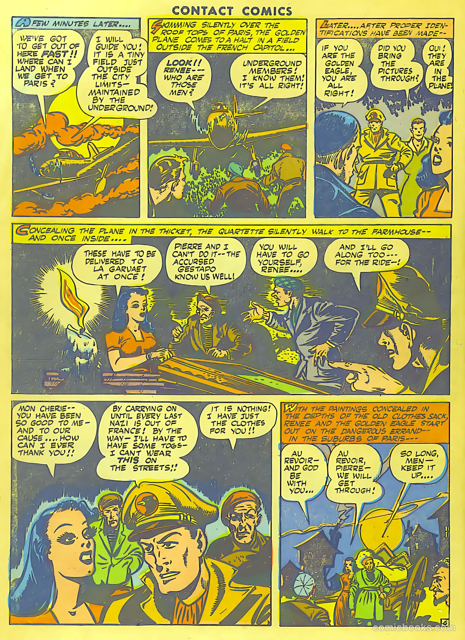 Contact Comics #4 (1945) — page 8 of 50