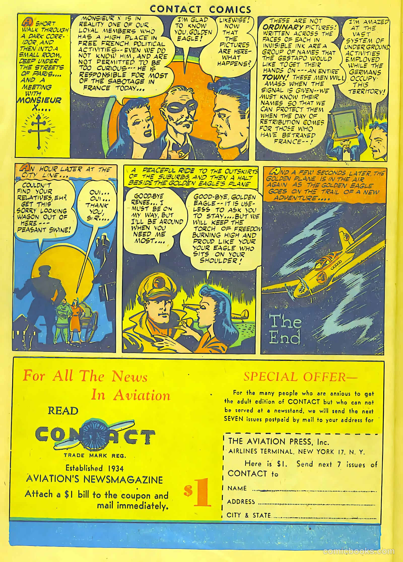 Contact Comics #4 (1945) — page 10 of 50