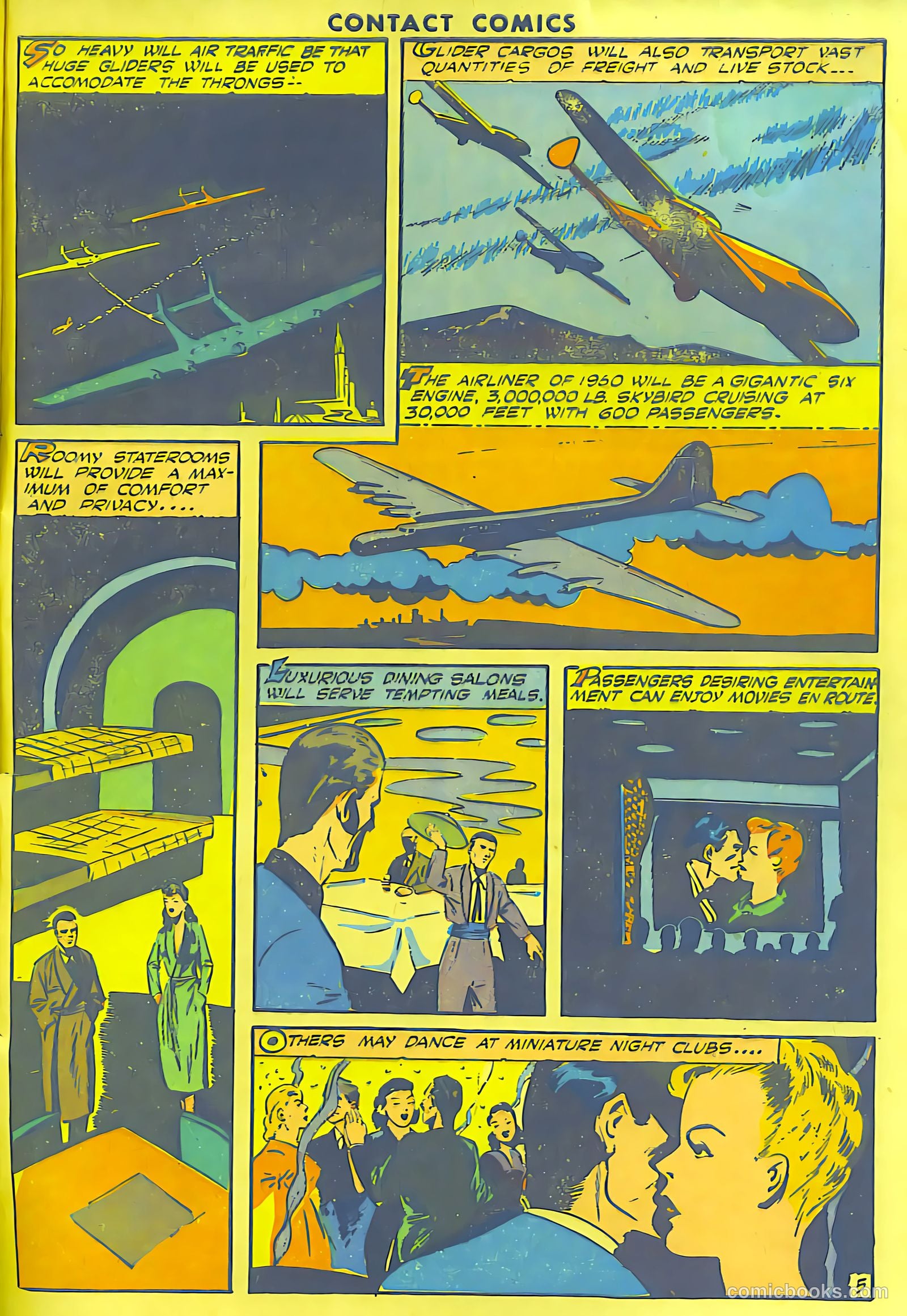 Contact Comics #4 (1945) — page 49 of 50