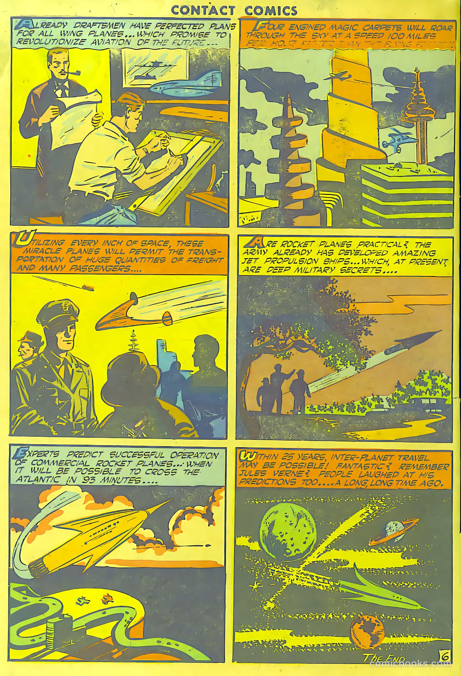 Contact Comics #4 (1945) — page 50 of 50
