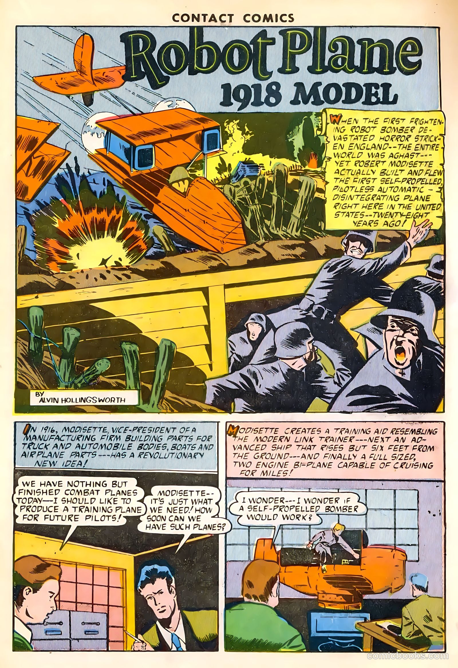 Contact Comics #5 (1945) — page 33 of 52