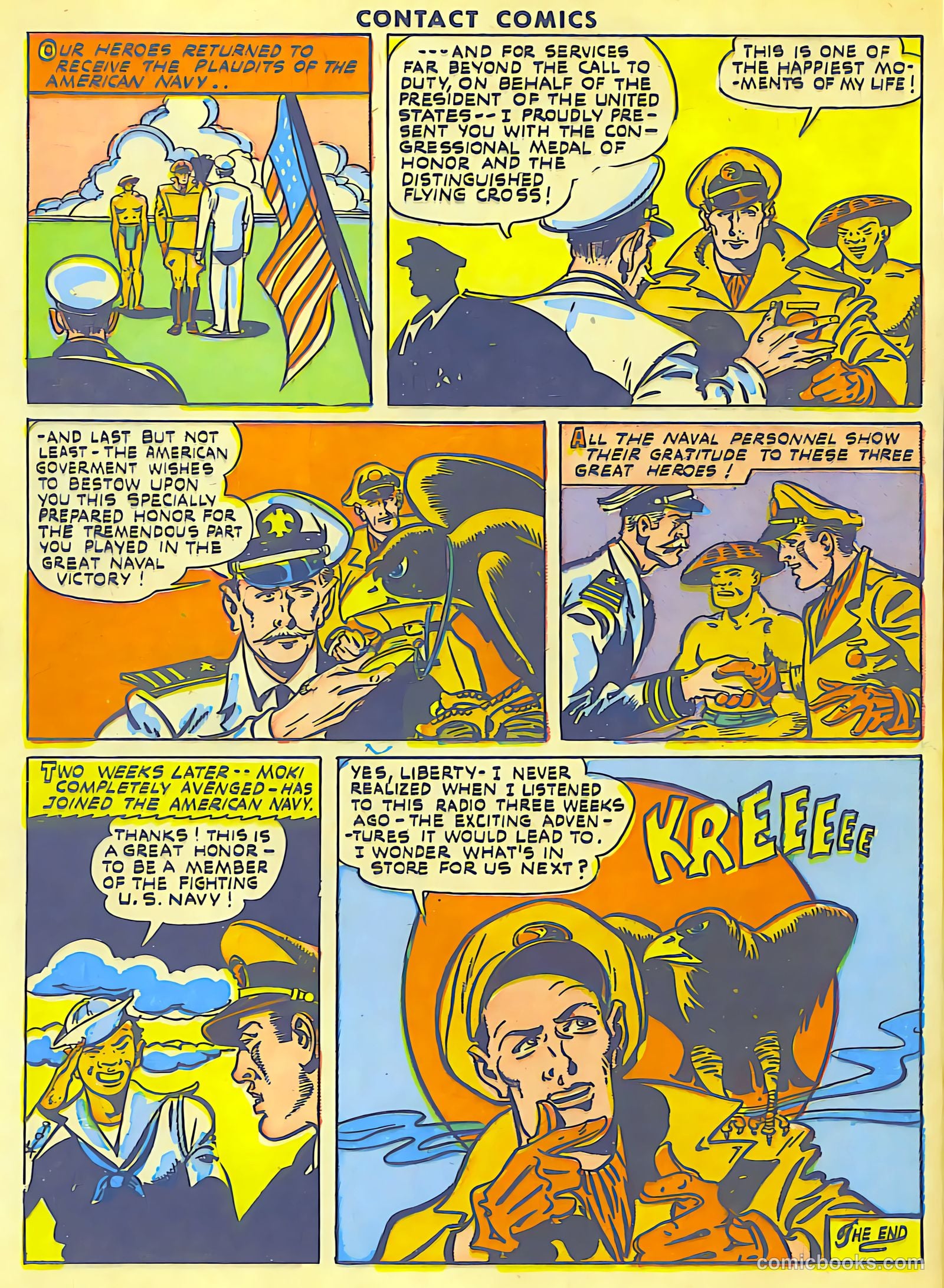 Contact Comics #6 (1945) — page 9 of 49
