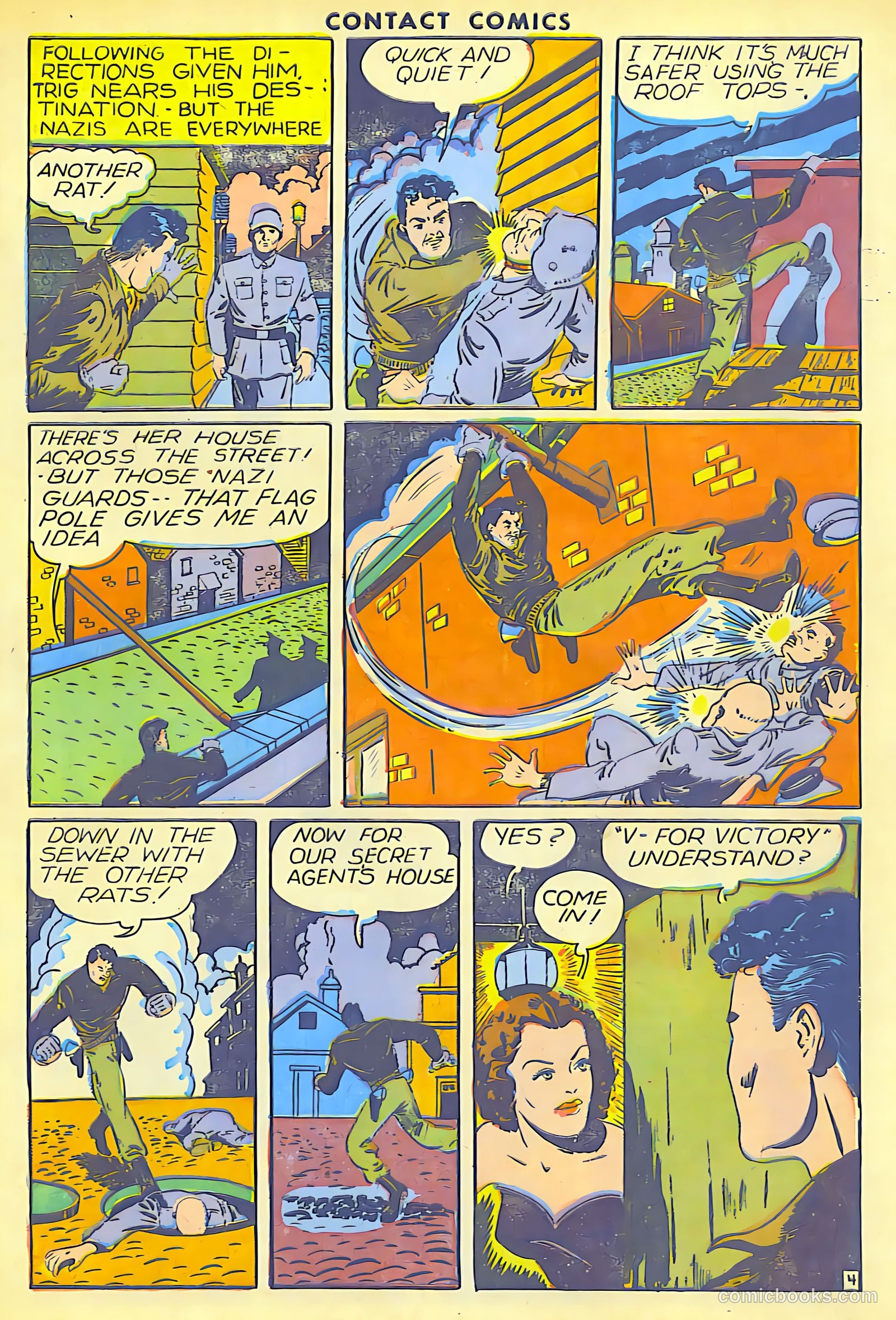 Contact Comics #6 (1945) — page 40 of 49