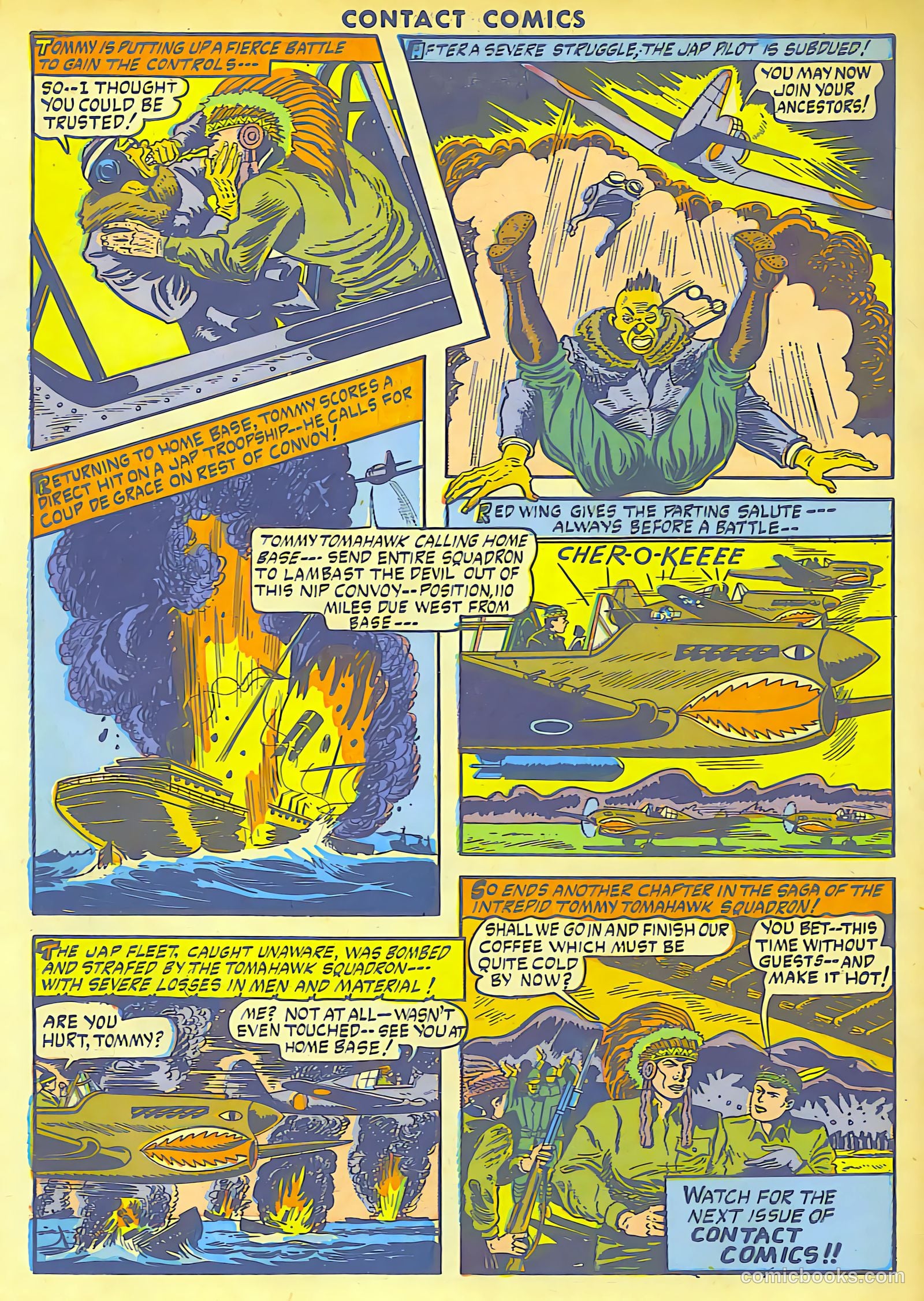 Contact Comics #6 (1945) — page 49 of 49