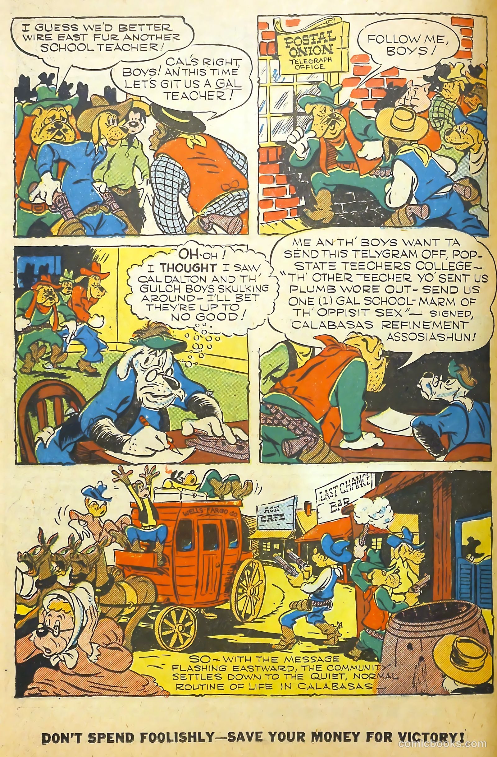 Coo Coo Comics #14 (1944) — page 36 of 52